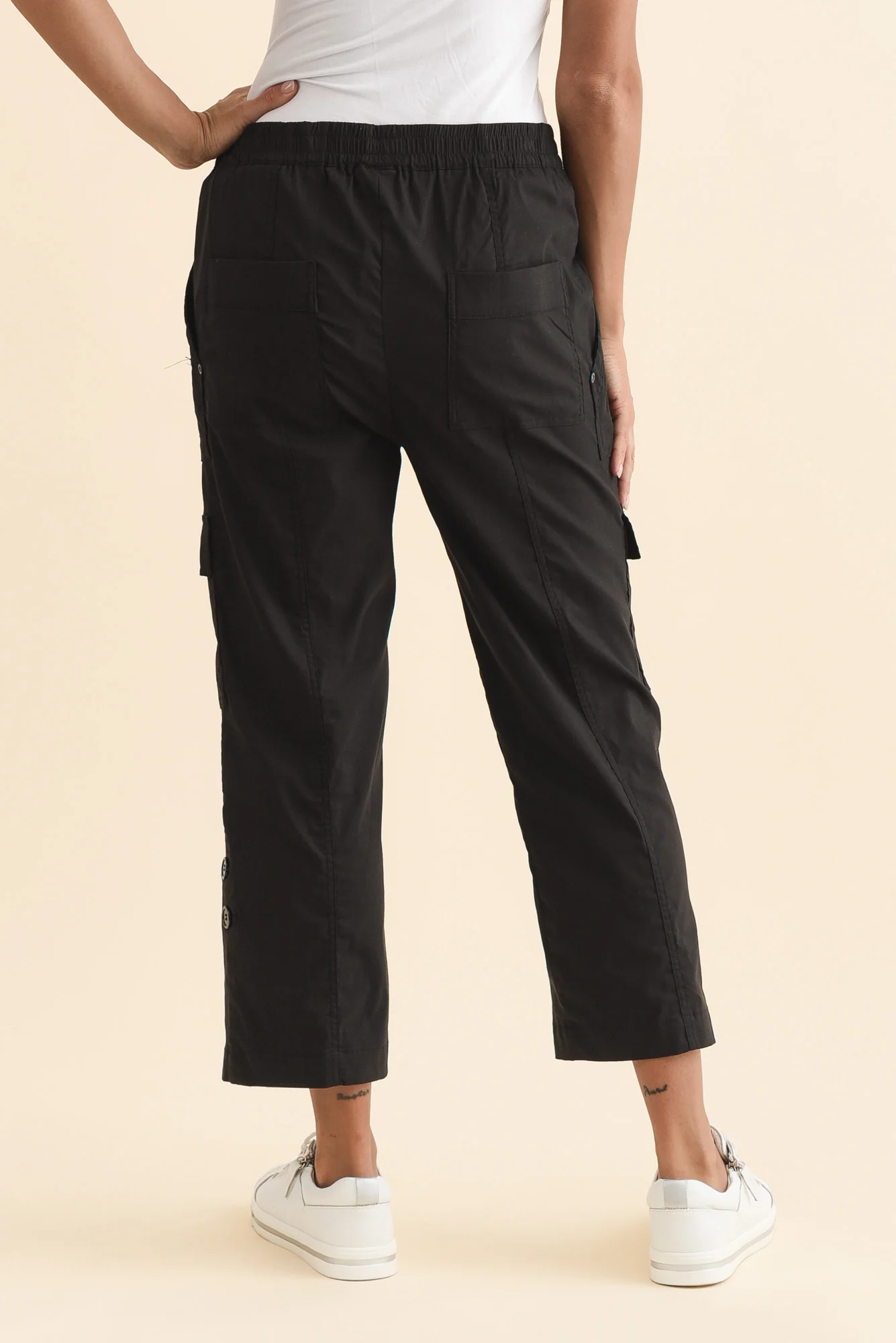 Air-Lite Black Stretch Cargo Pants - Image 6