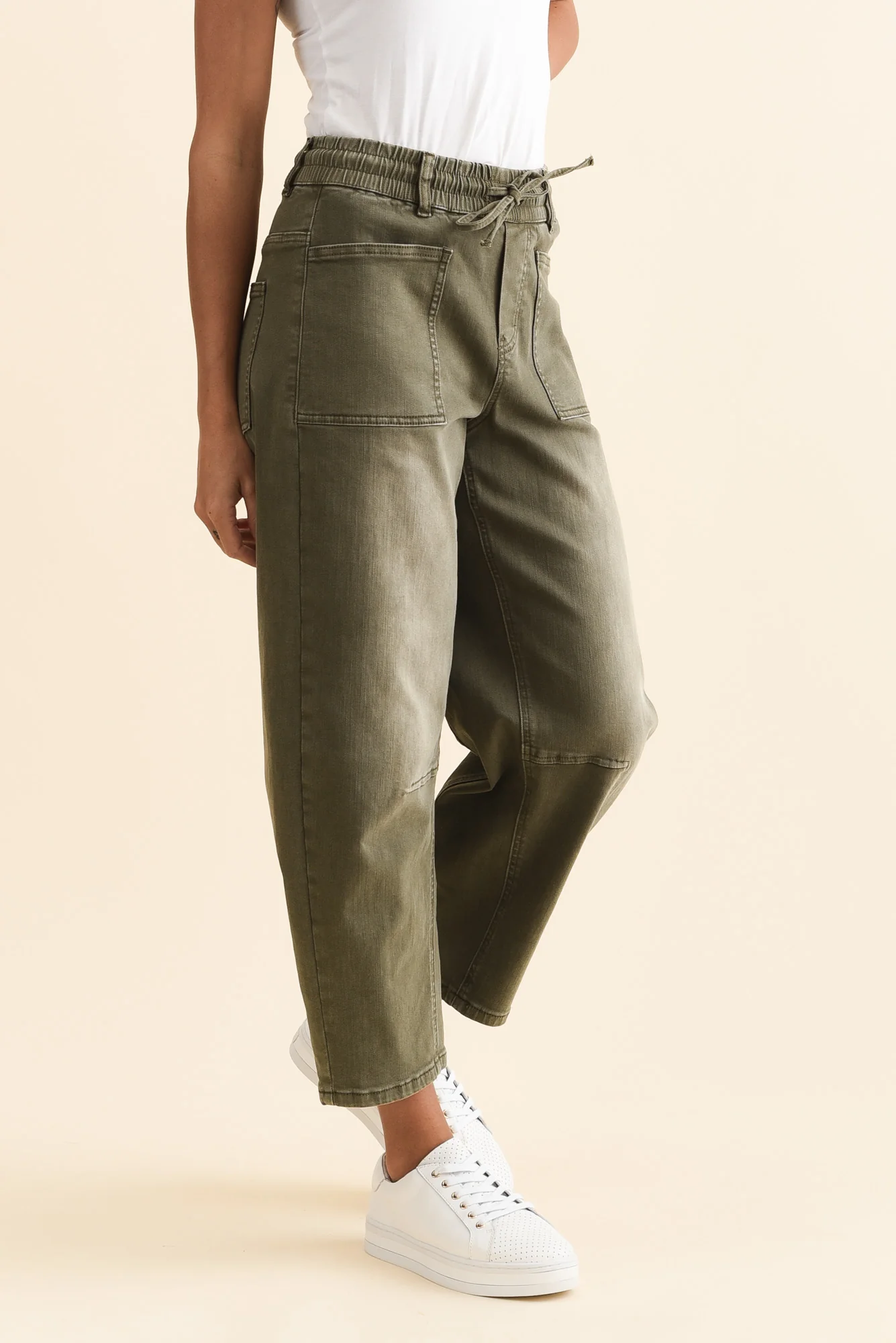 BB Barrel Khaki Jeans - Image 5