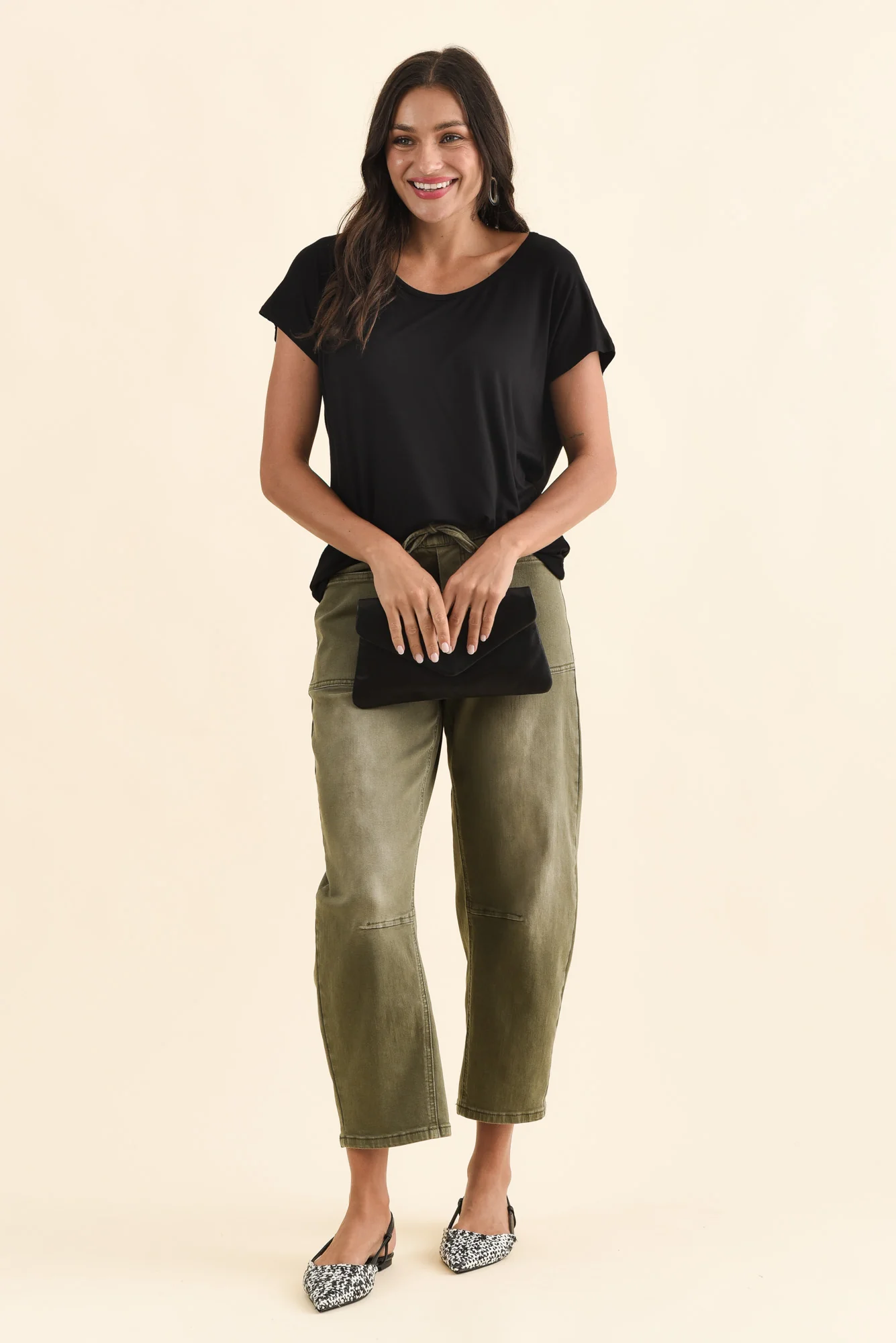 Eadie Black Bamboo Top - Image 6