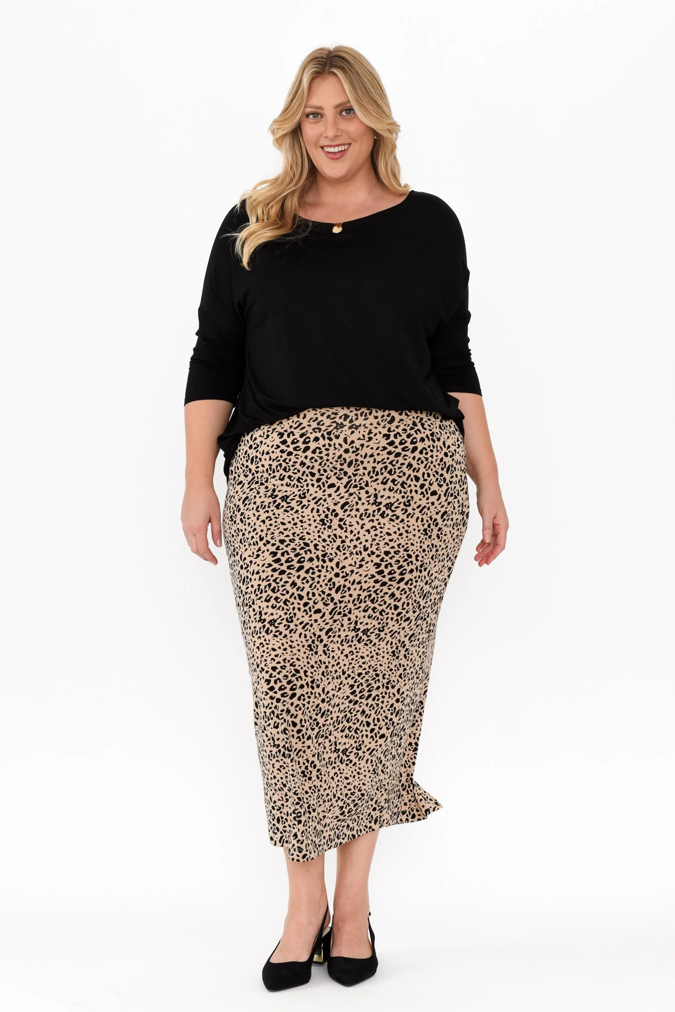 Camila Black Bamboo Top - Image 11