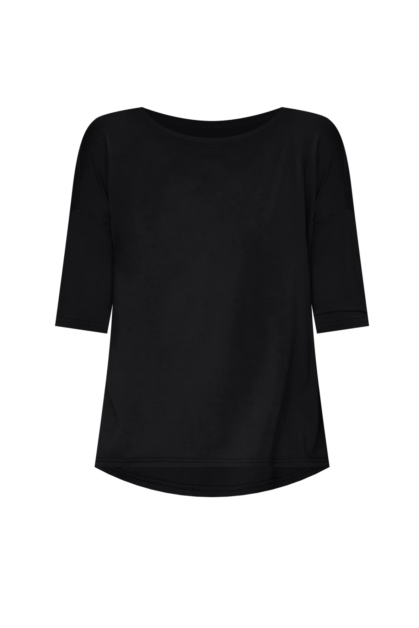 Camila Black Bamboo Top - Image 8