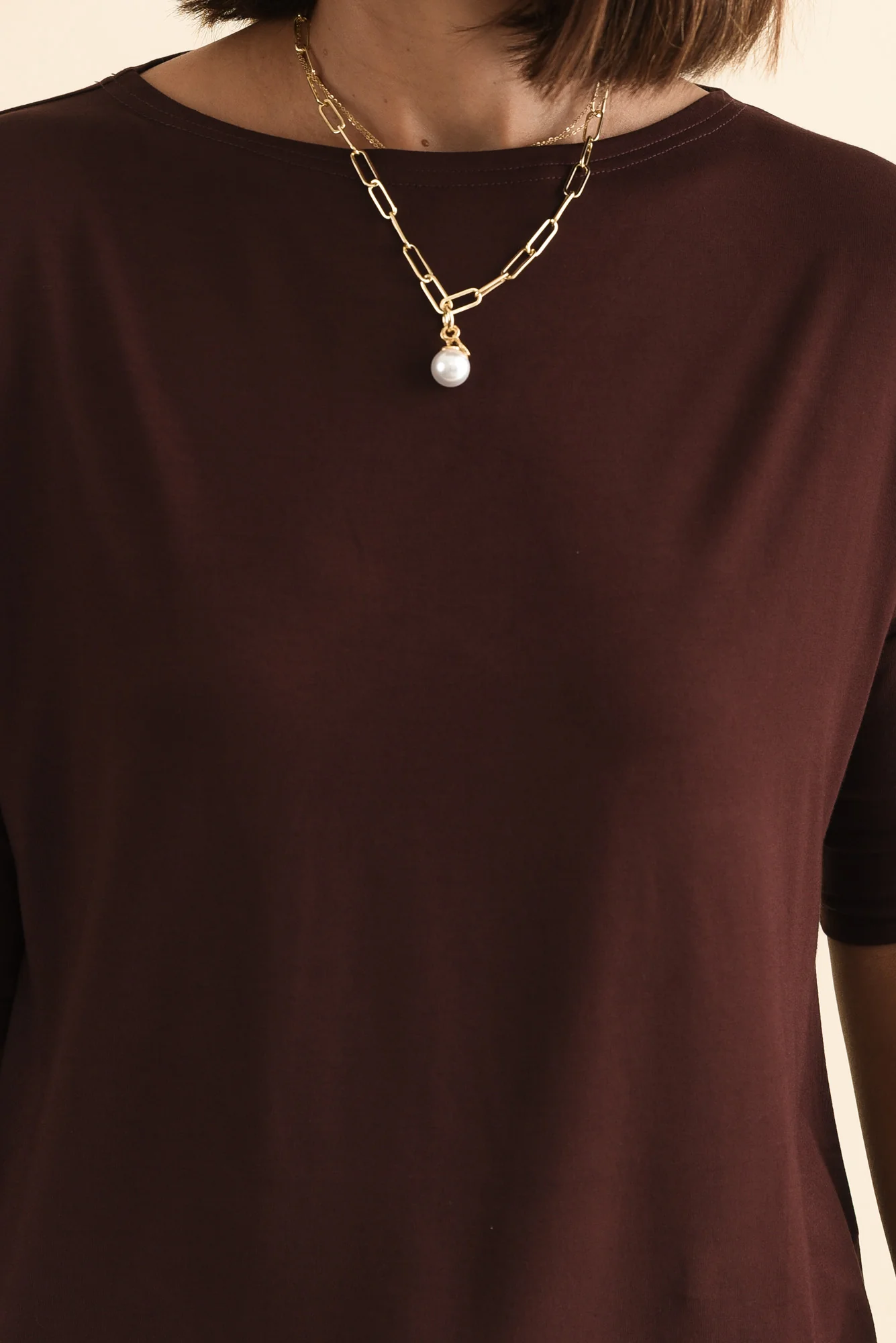 Camila Wine Bamboo Top - Image 6