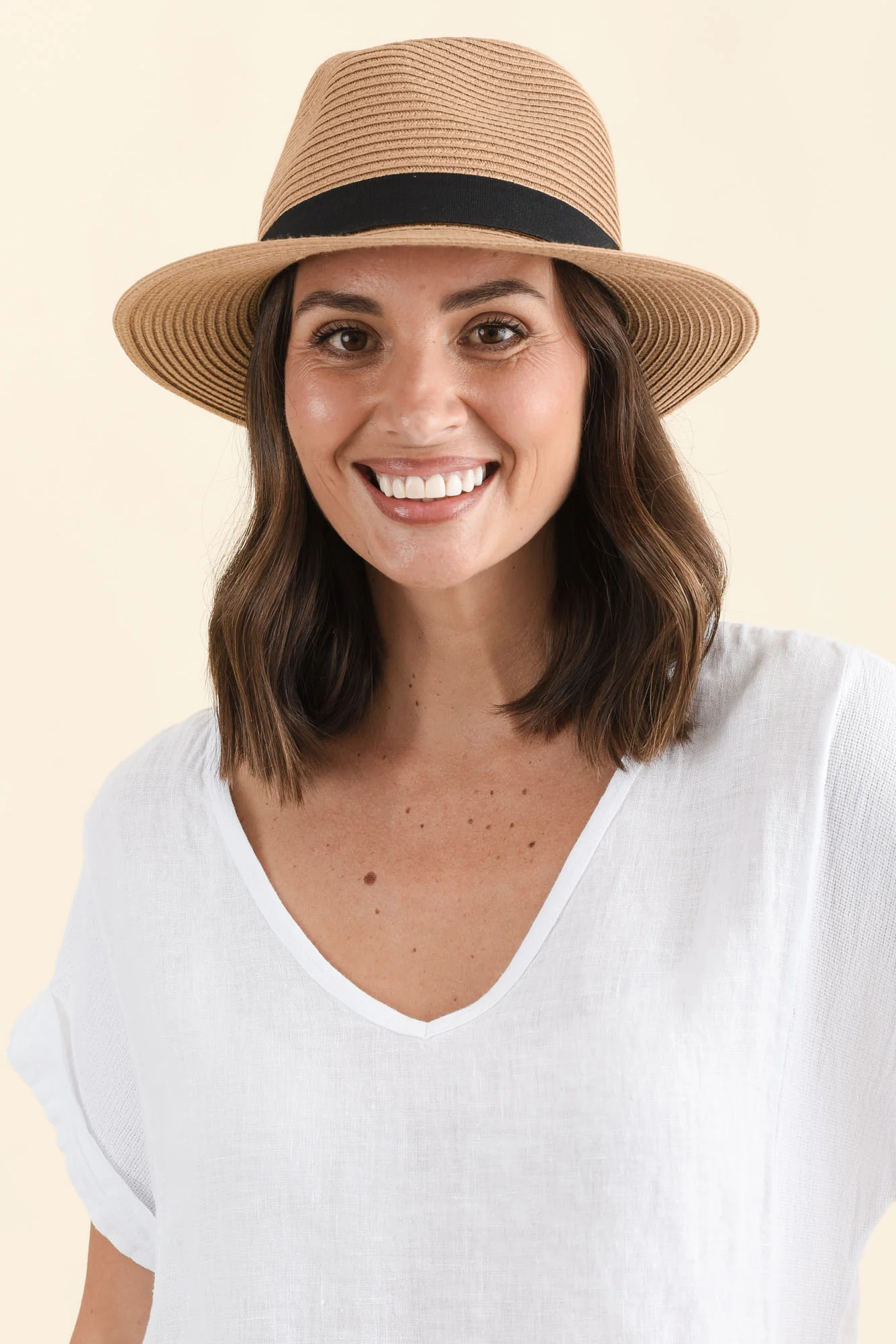Caramel Travel Fedora - Image 5