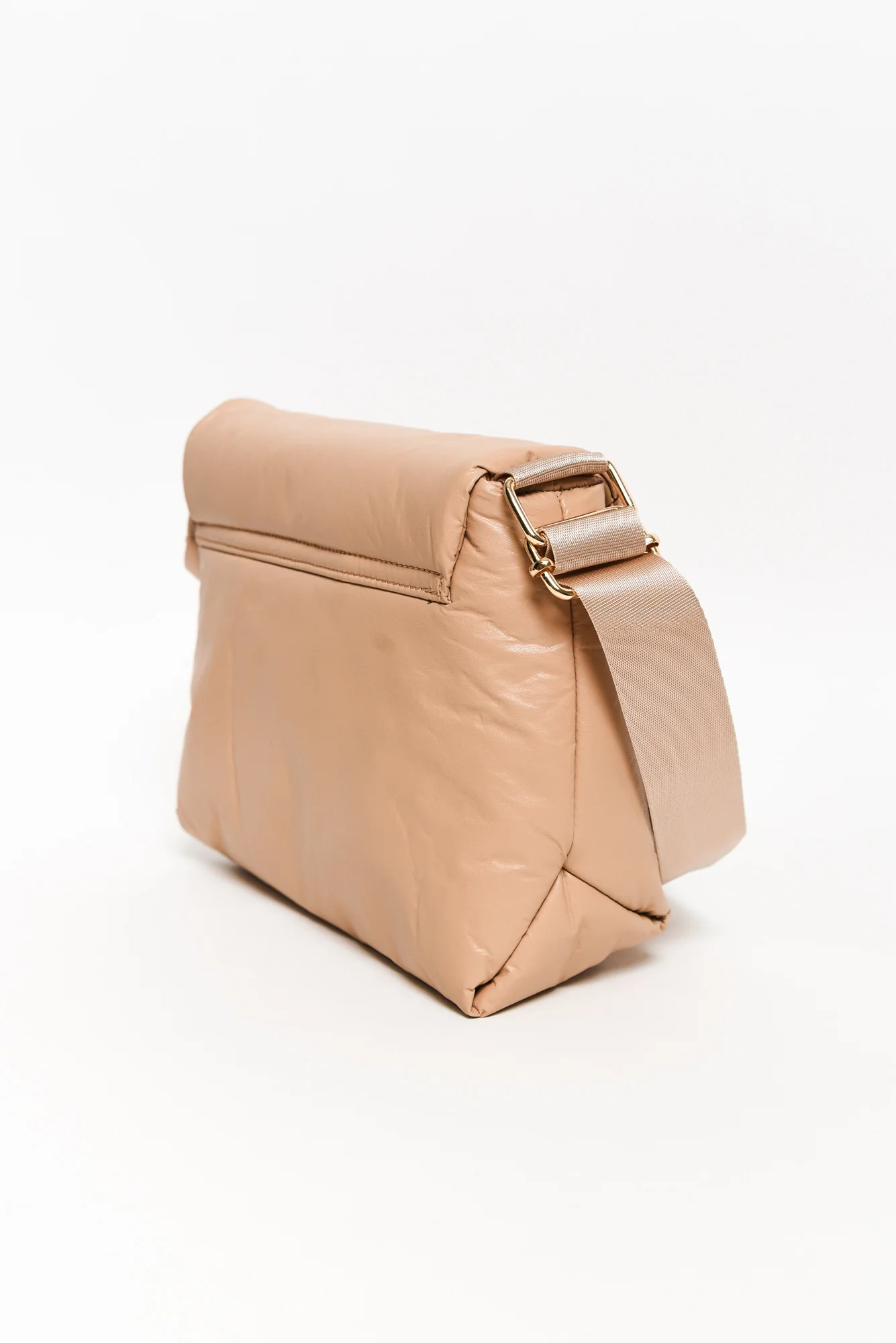 Casa Beige Puffer Crossbody Bag - Image 4