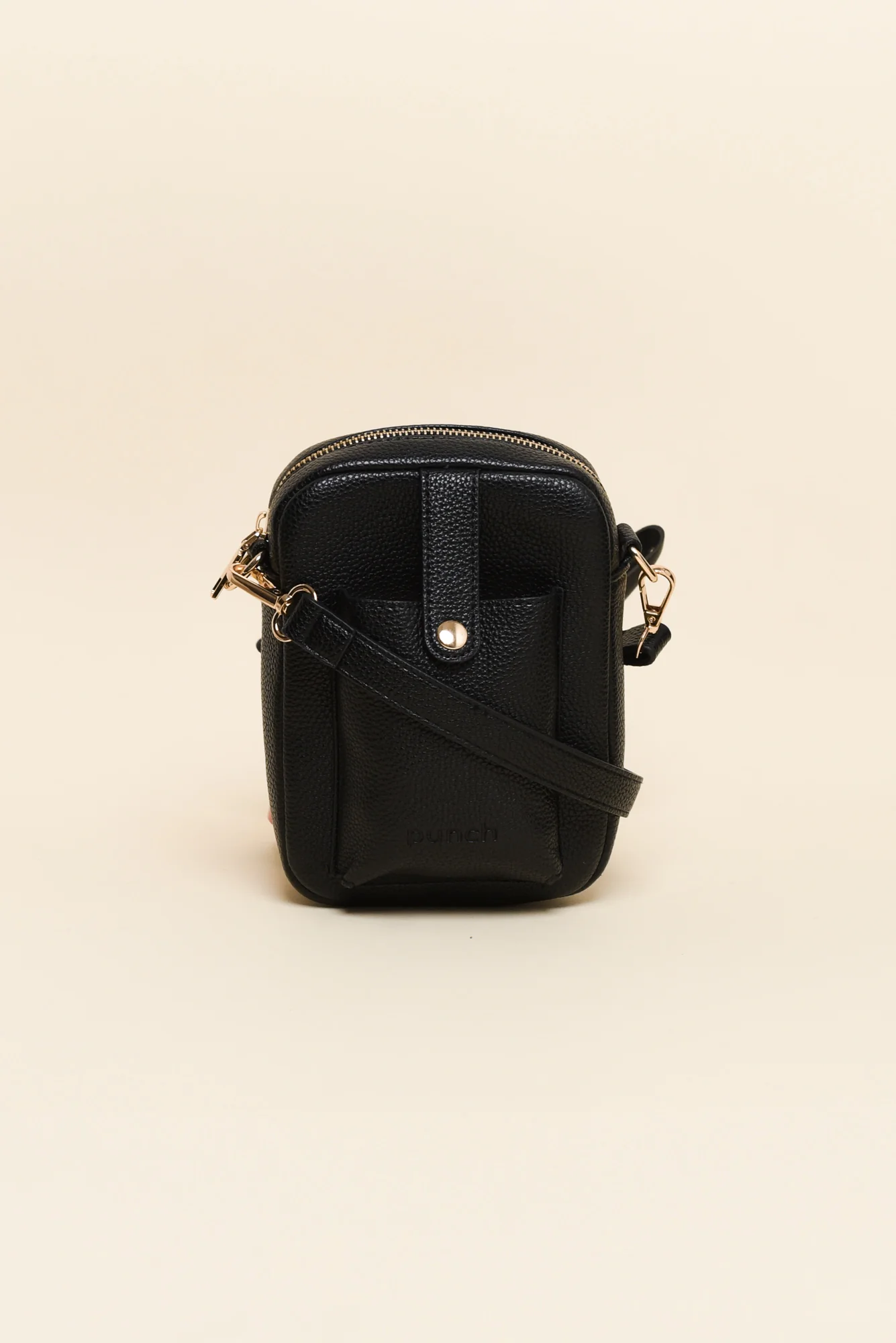 Charlie Black Crossbody Bag - Image 2