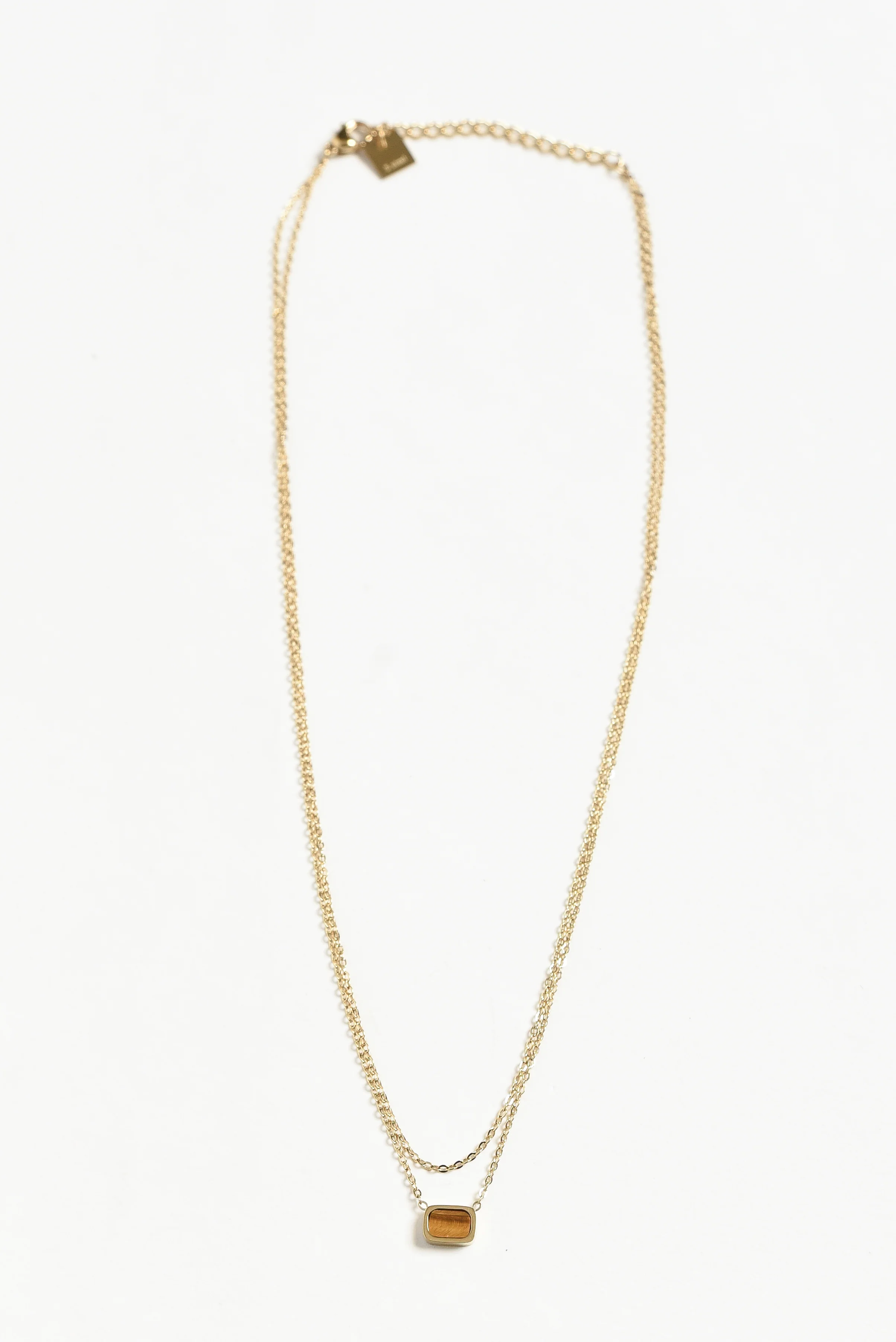 Deauville Gold Plated Layered Necklace