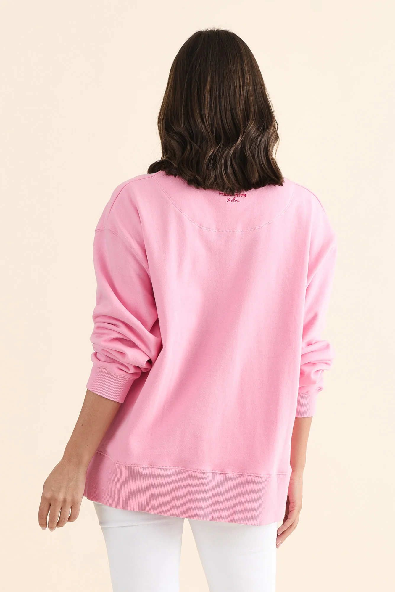 Deb McNaughton Pink Cotton Sweatshirt - Image 4