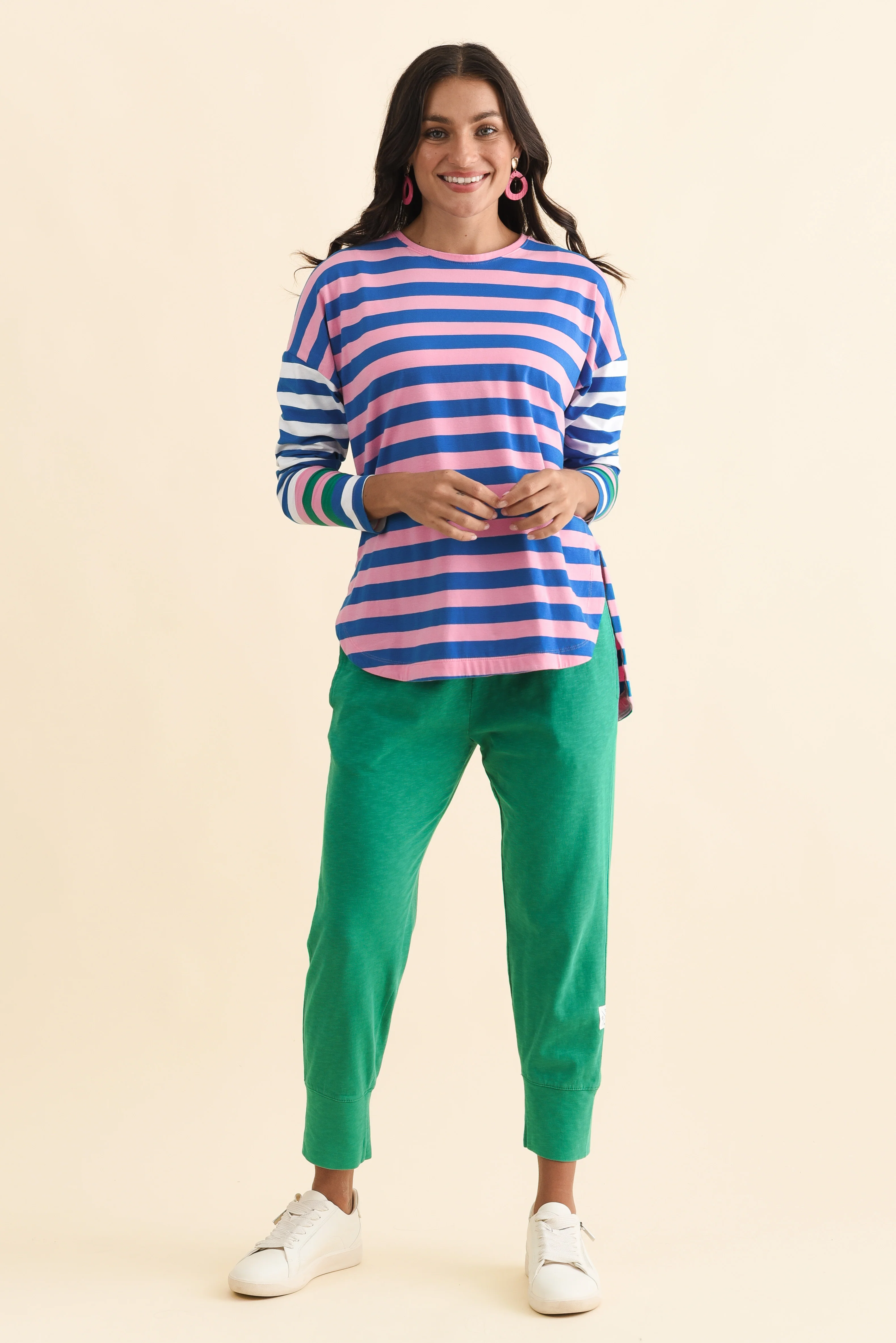 Fundamental Brunch Forest Green Cotton Sweatpants - Image 6