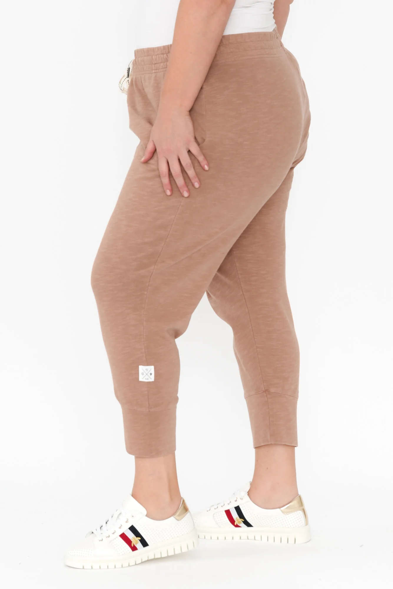 Fundamental Brunch Mocha Cotton Sweatpants - Image 10