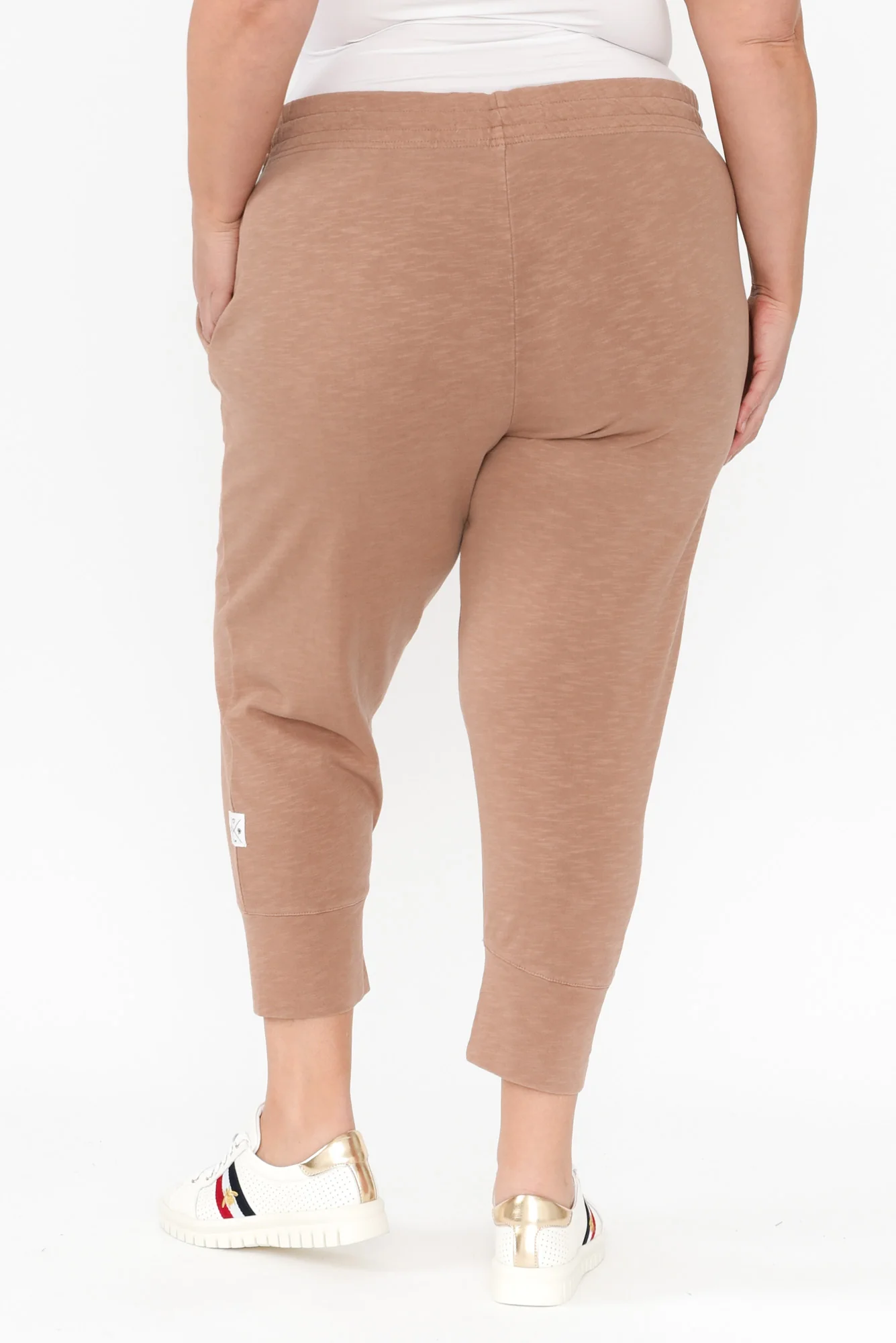 Fundamental Brunch Mocha Cotton Sweatpants - Image 11