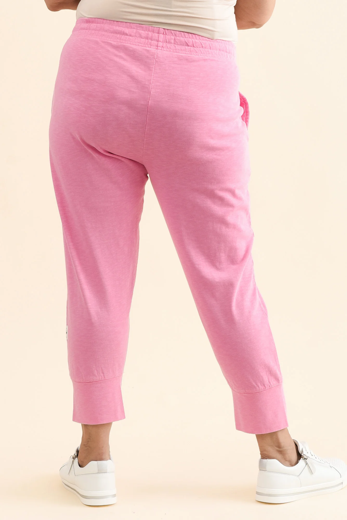 Fundamental Brunch Pink Cotton Sweatpants - Image 5