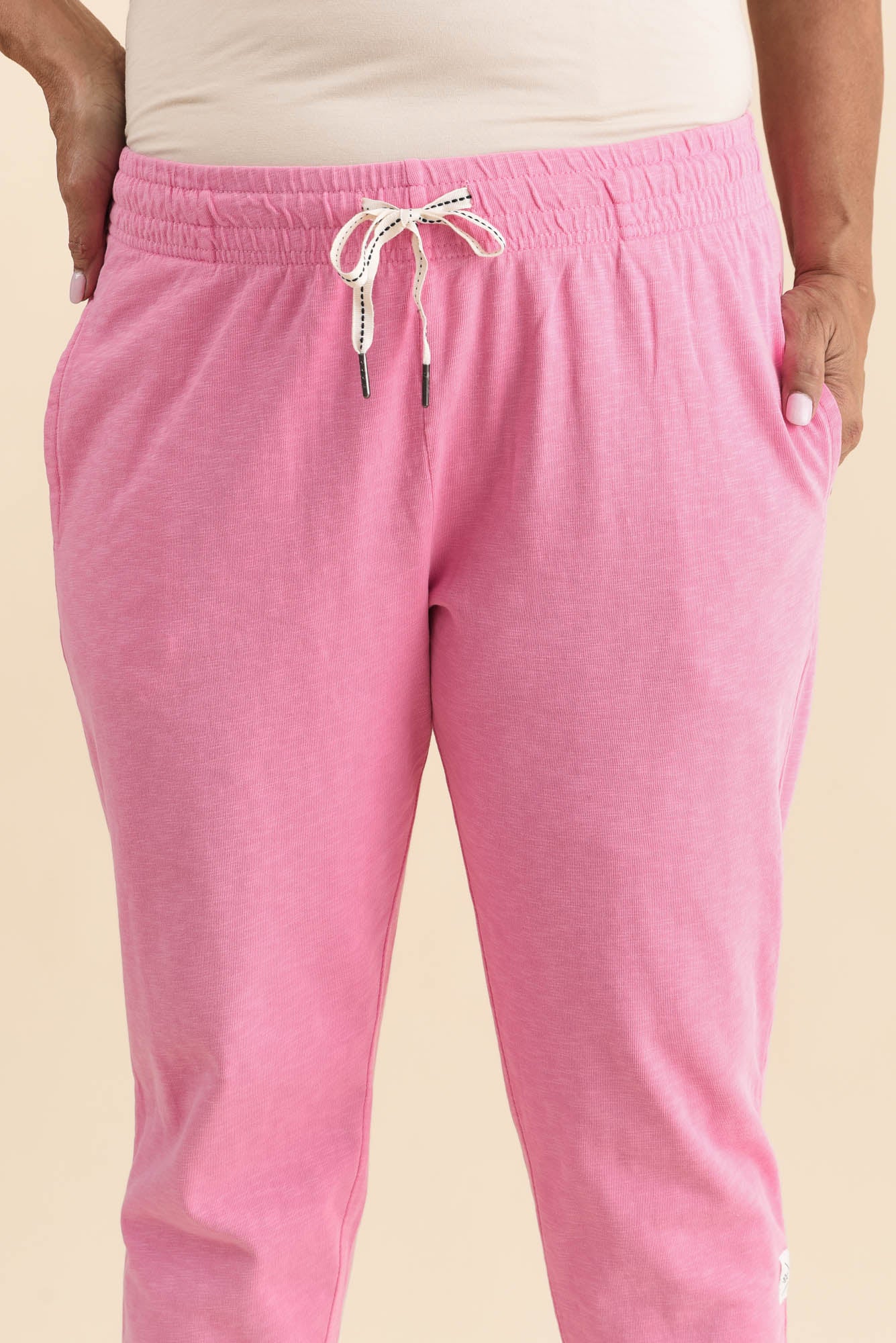 Fundamental Brunch Pink Cotton Sweatpants - Image 6