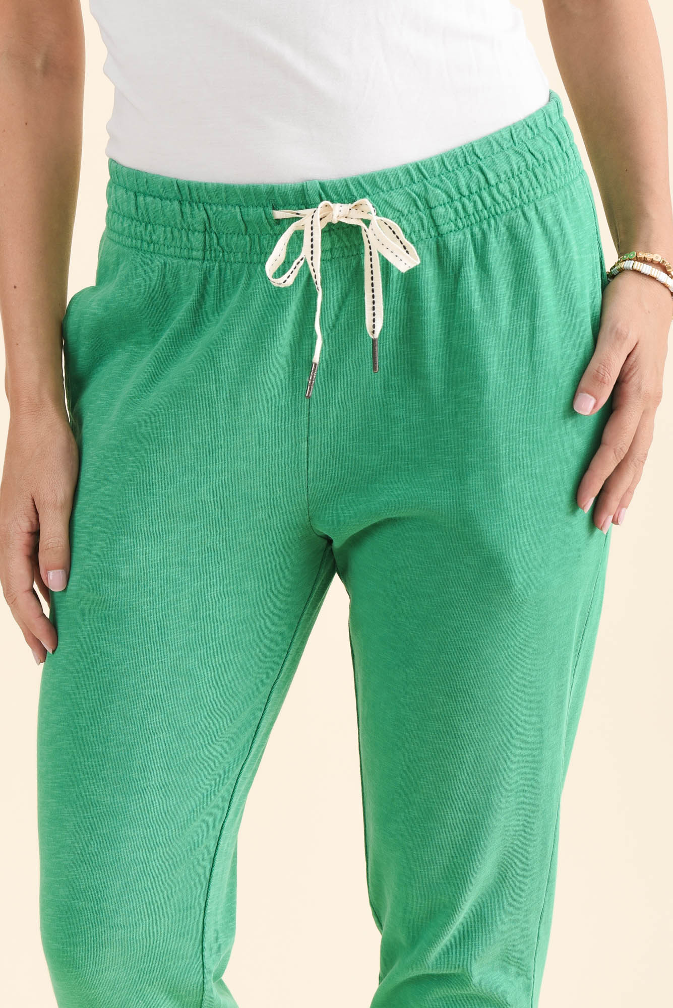 Fundamental Brunch Sage Cotton Sweatpants - Image 3