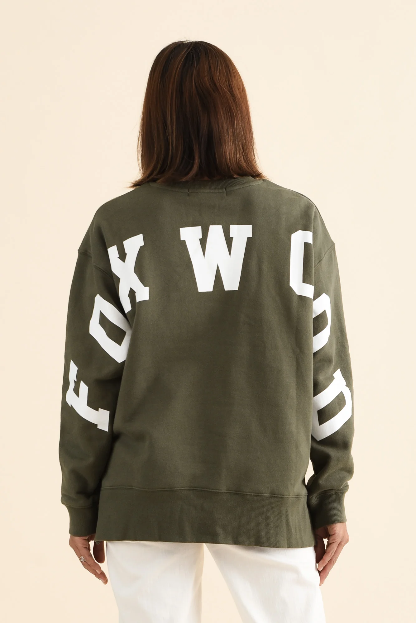 Interval Khaki Crewneck Sweatshirt - Image 4