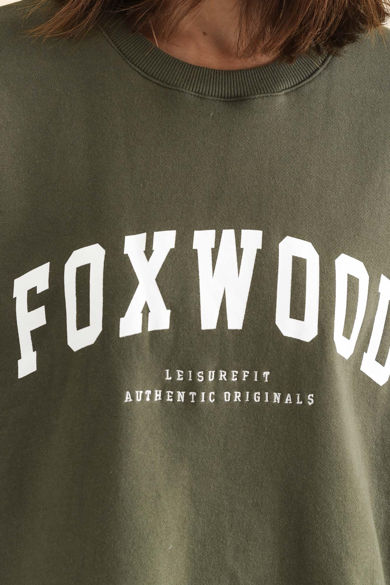 Interval Khaki Crewneck Sweatshirt - Image 5
