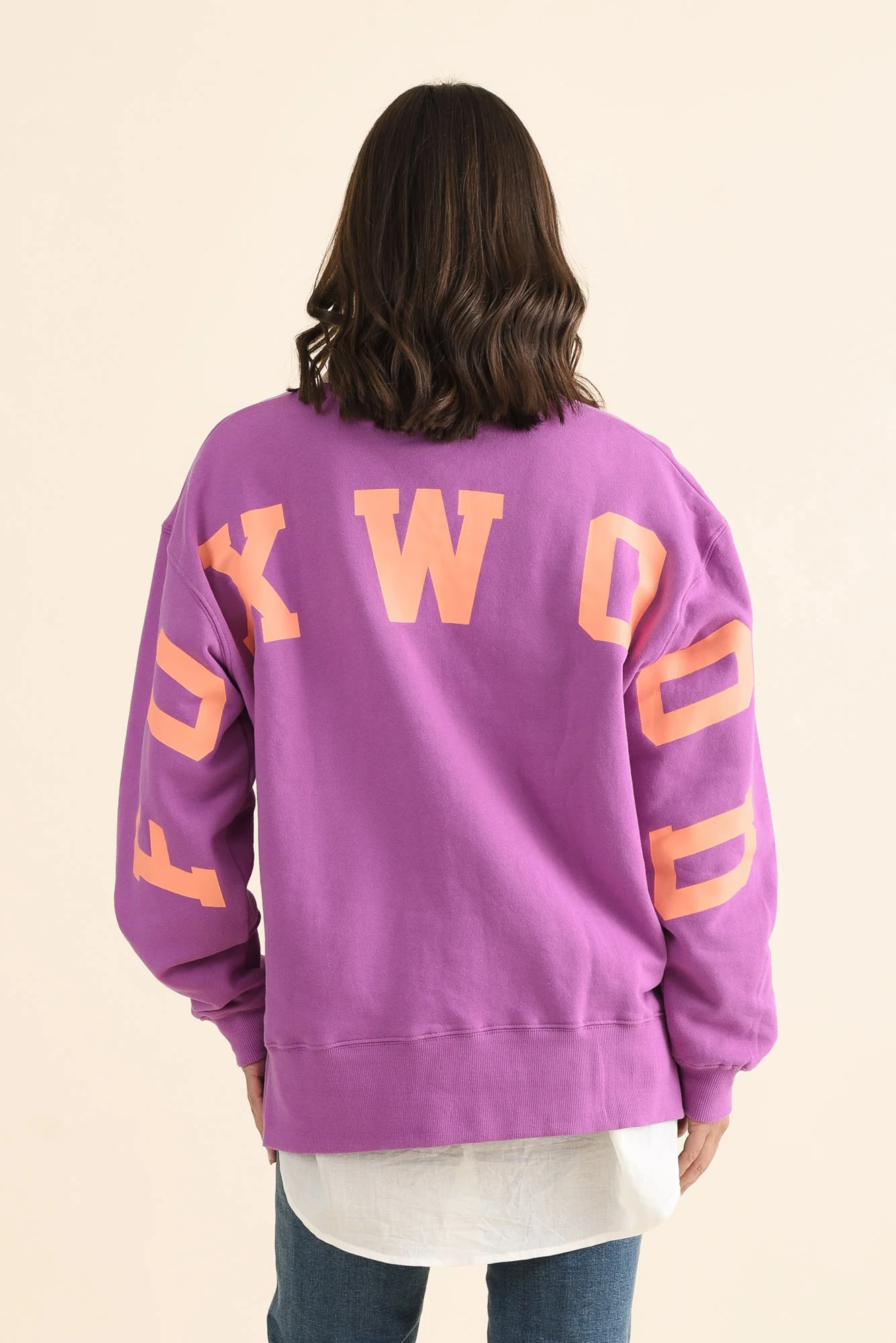 Interval Purple Crewneck Sweatshirt - Image 4