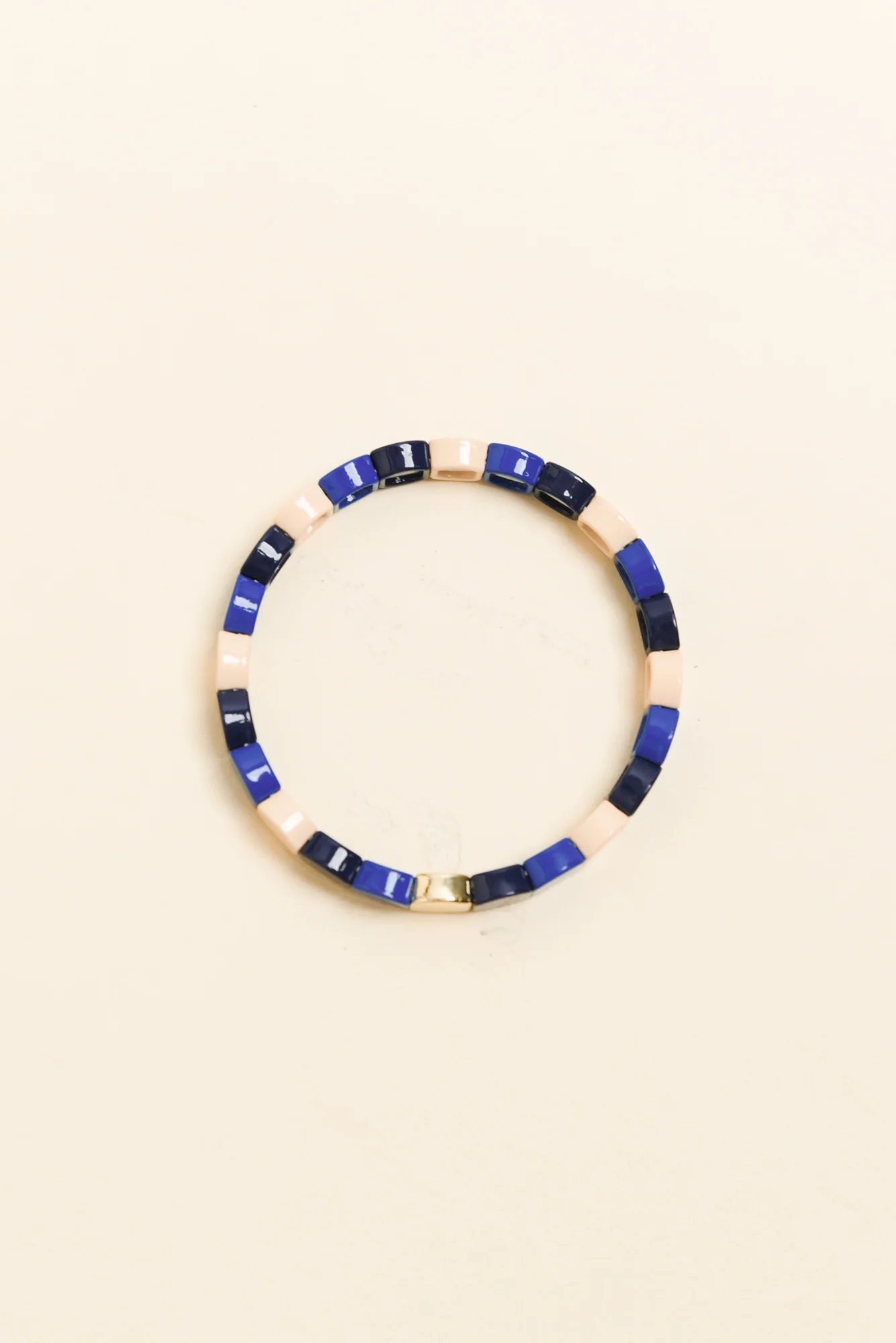 Ivy Blue Beaded Bracelet - Image 2