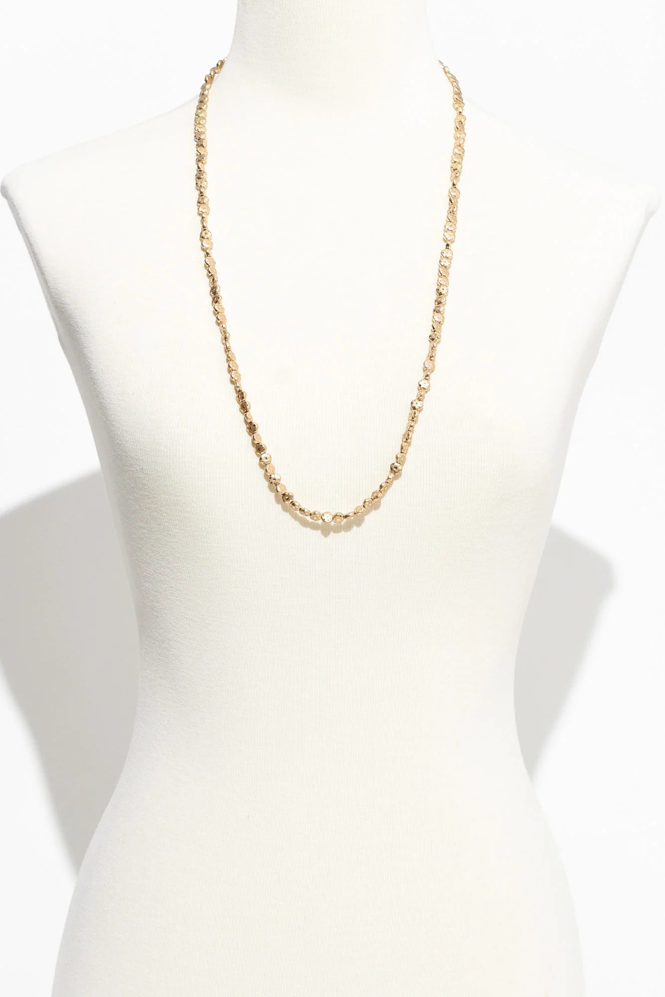 Jamila Gold Beaded Necklace - Image 2