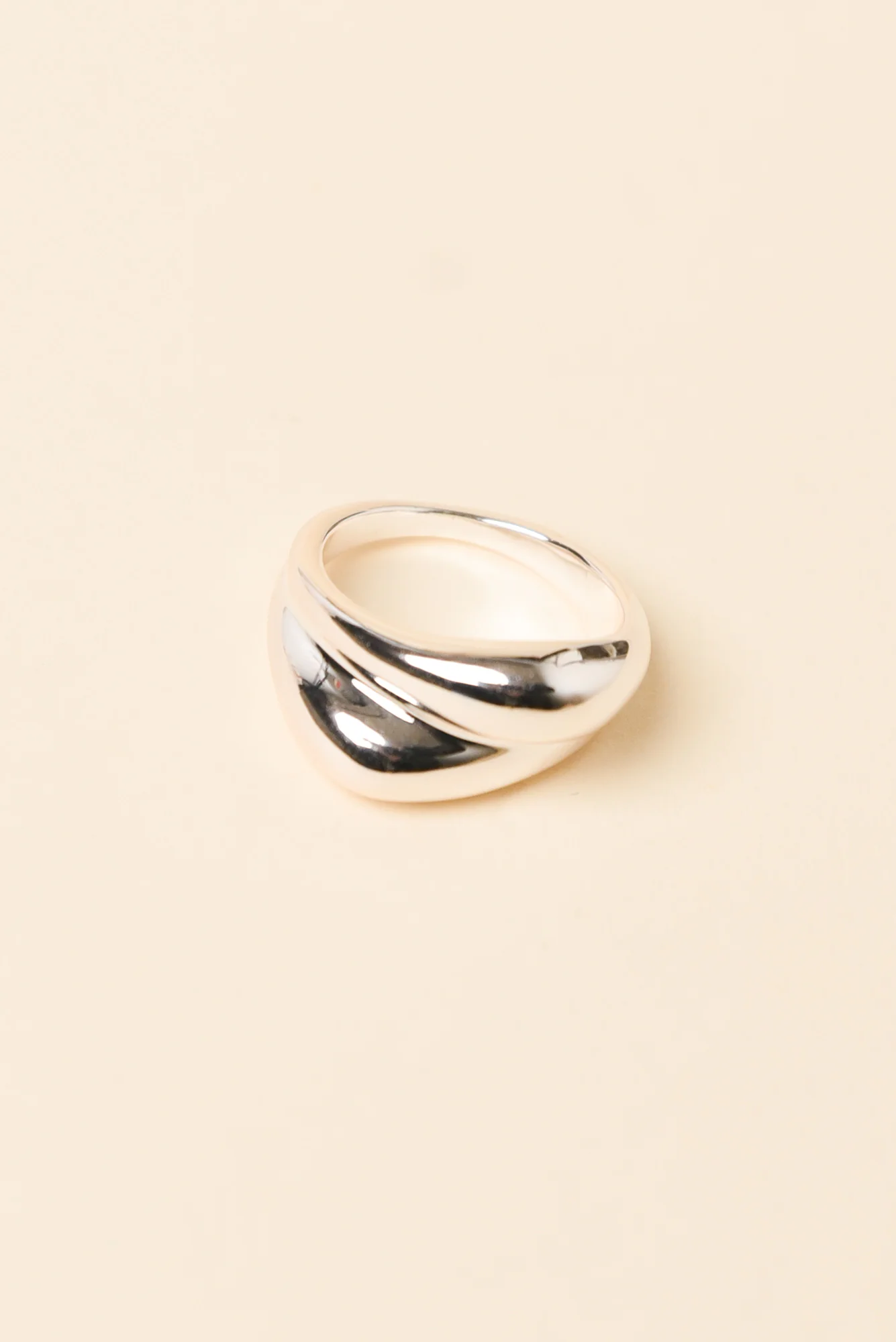 Jem Silver Double Band Ring