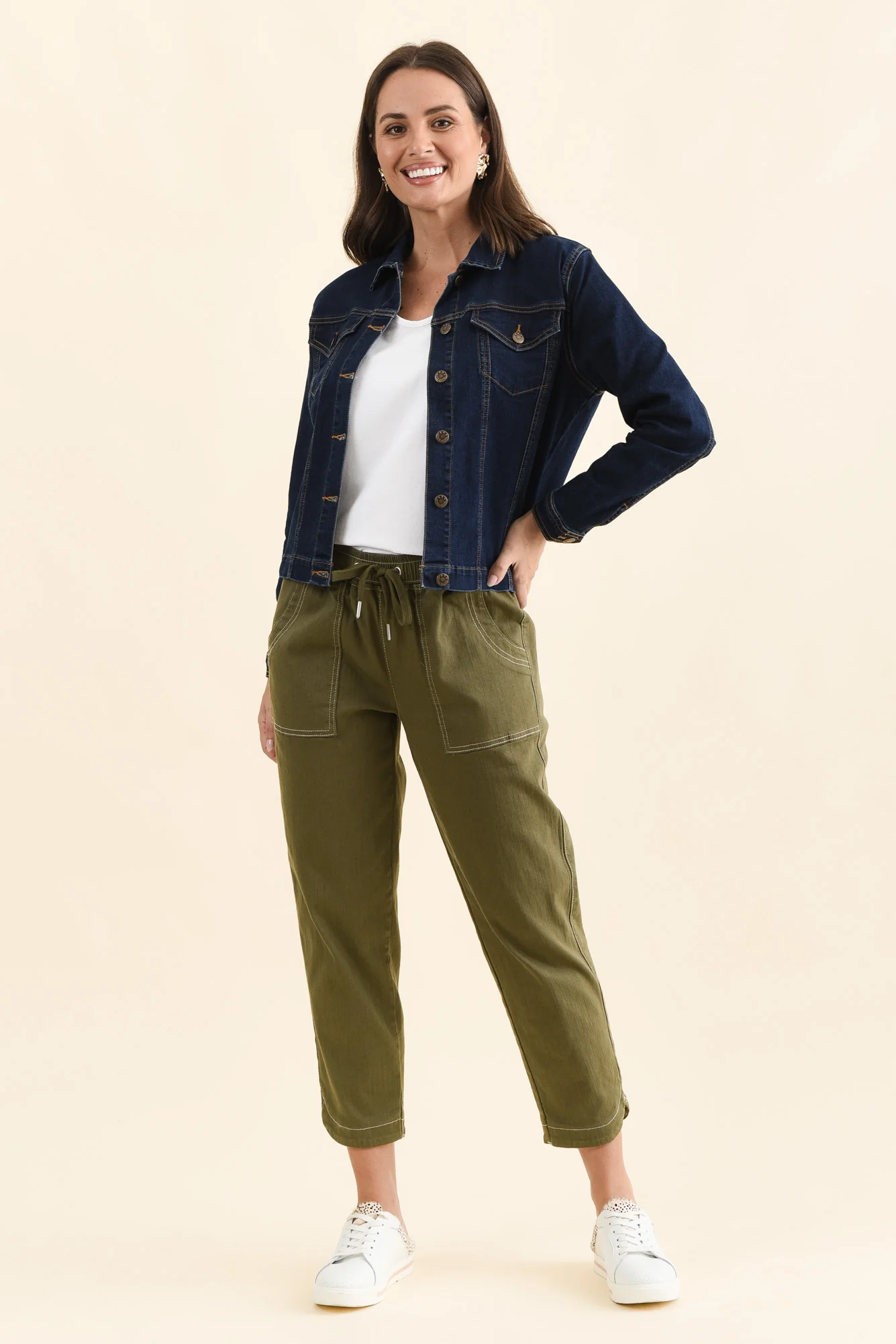 Kimbra Blue Denim Stretch Jacket - Image 6