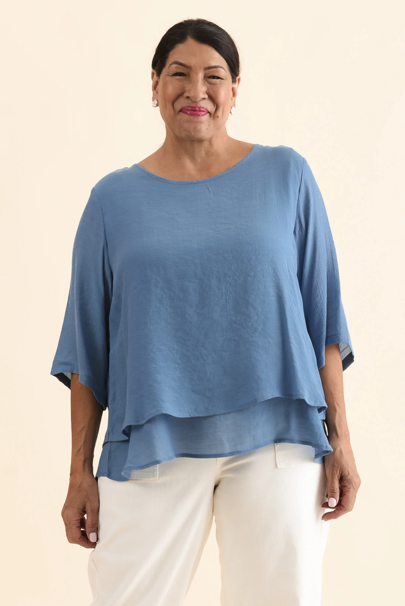 Liora Steel Layered Top - Image 10