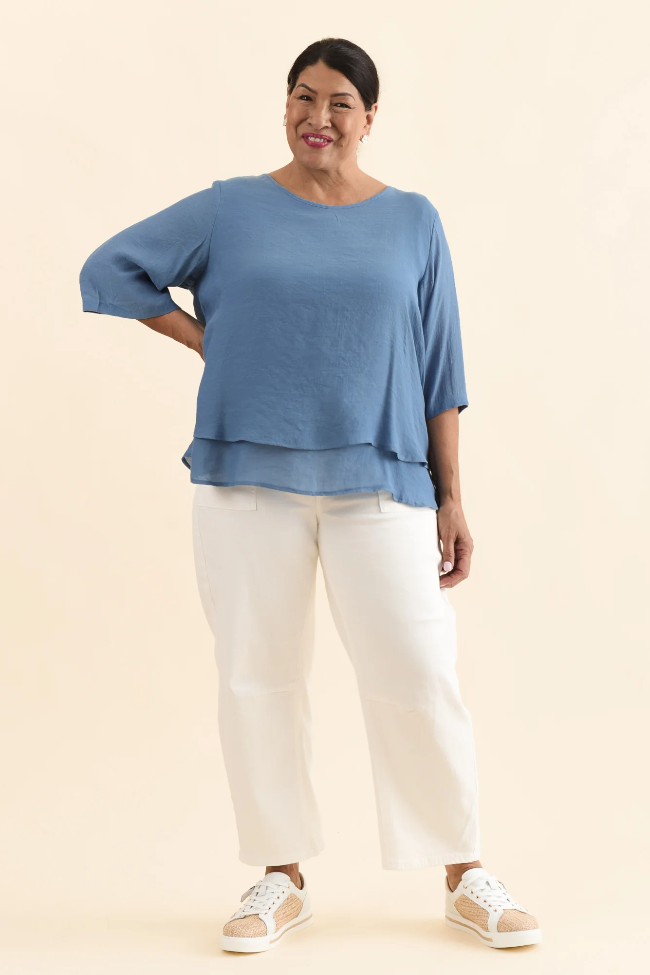 Liora Steel Layered Top - Image 11