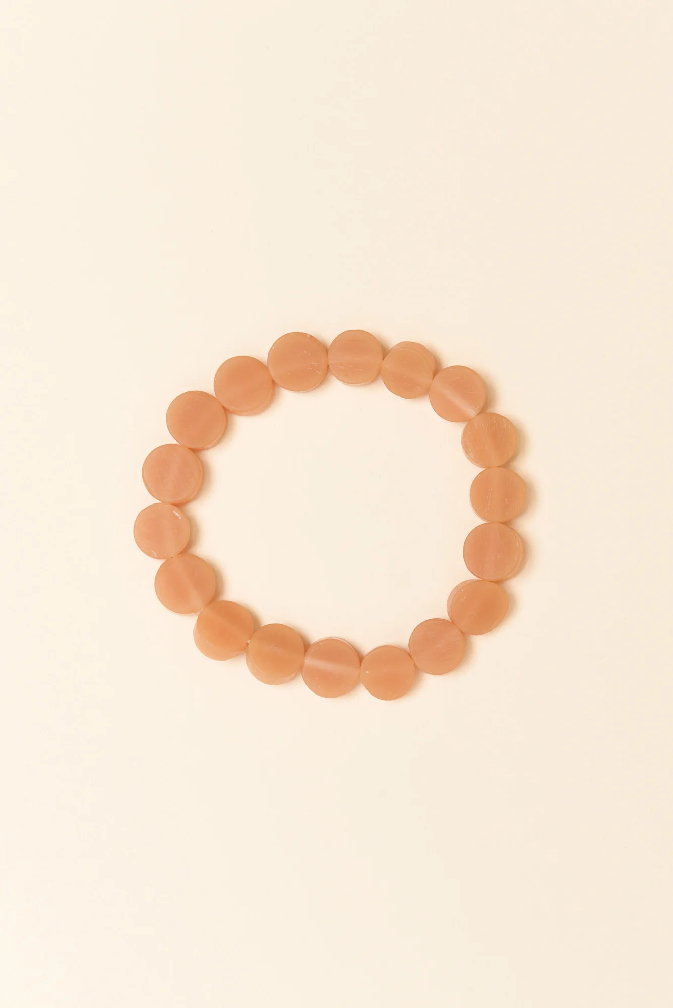 Mari Tan Resin Beaded Bracelet
