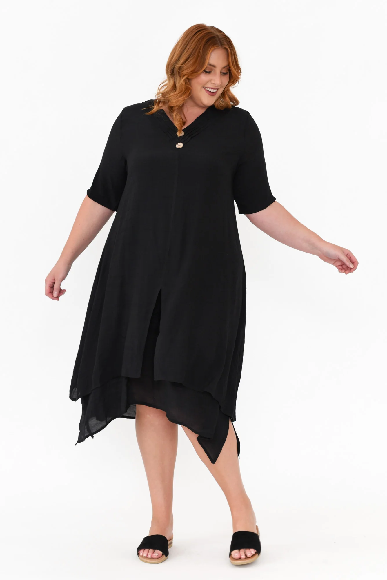 Nala Black Layers Dress - Image 9