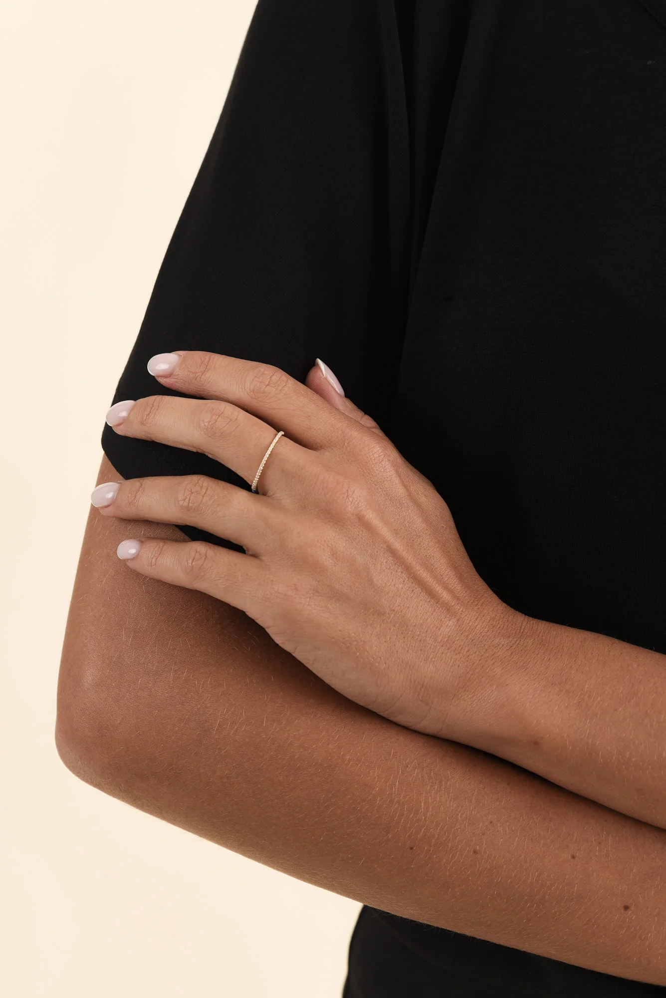 Piccola Dolce Gold Diamante Ring - Image 2