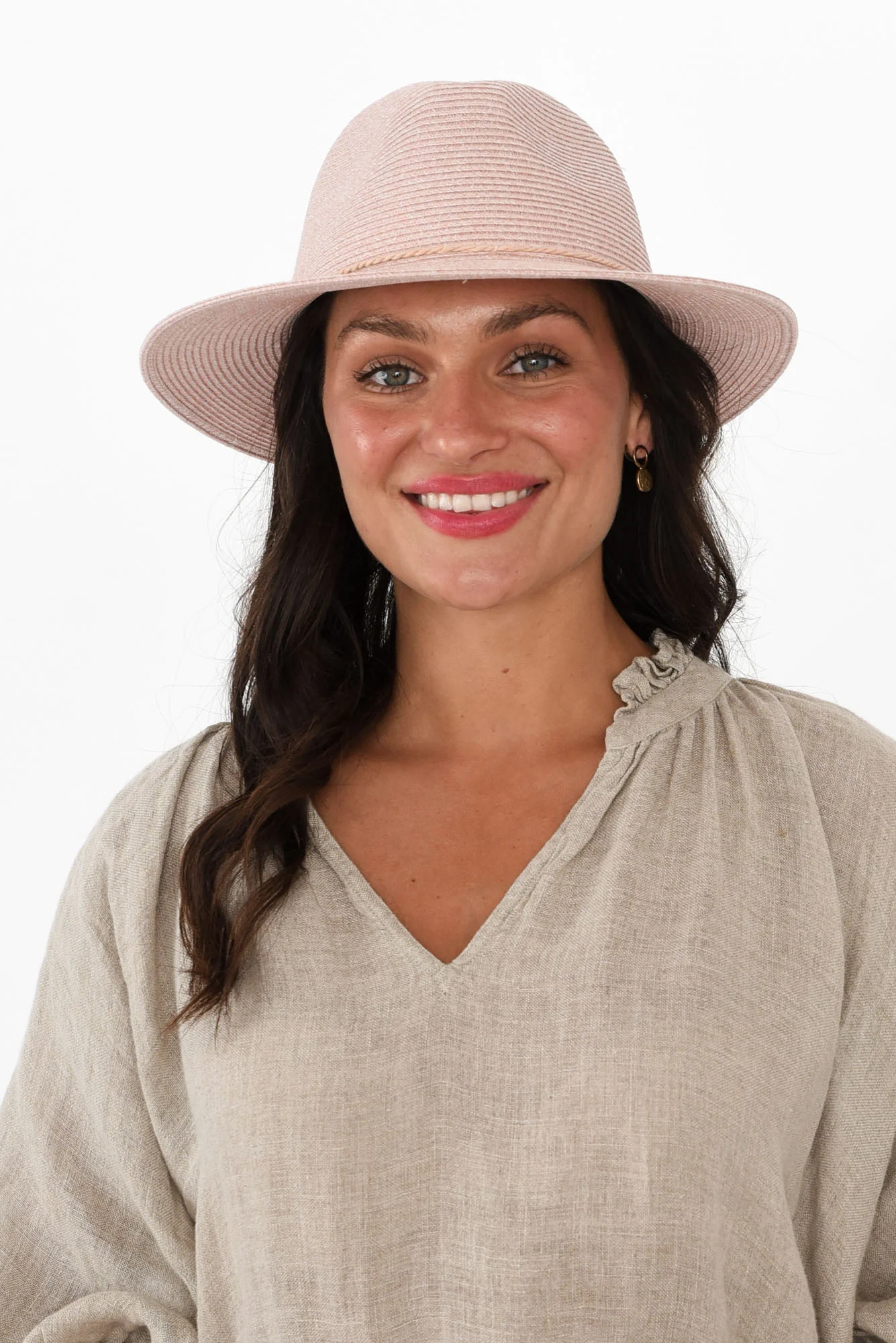 Rani Blush Travel Fedora