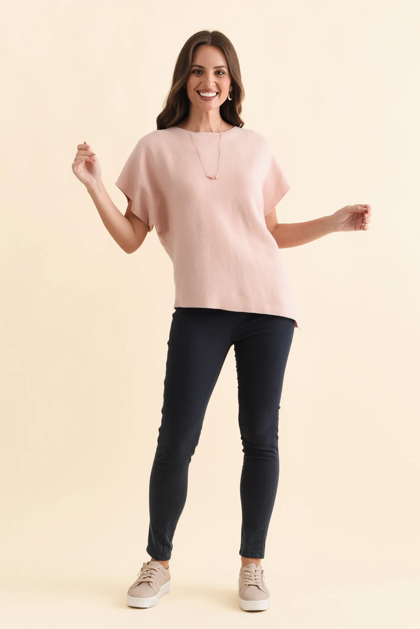 Reed Navy Stretch Cotton Pants - Image 7