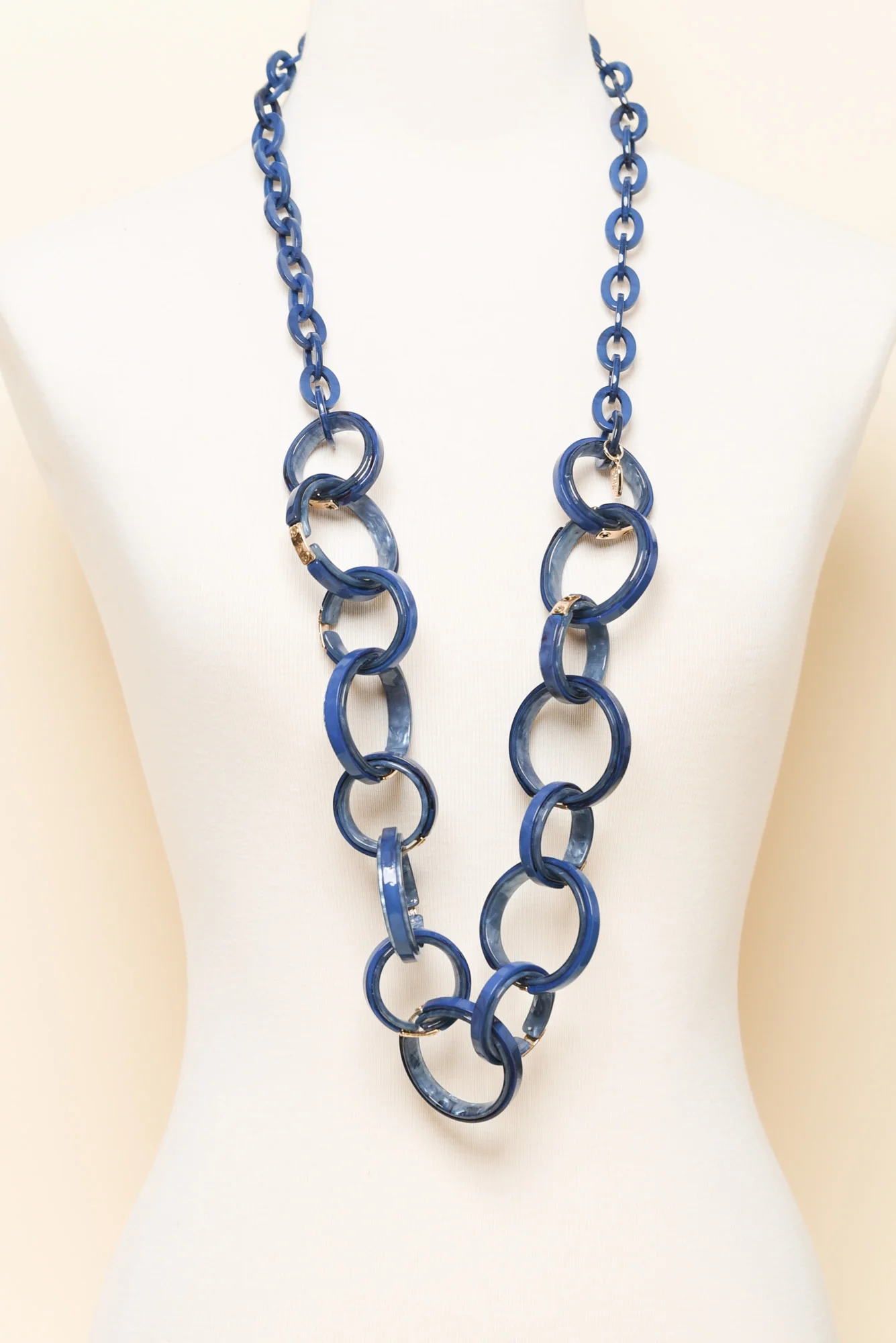 Samson Blue Chain Necklace - Image 2