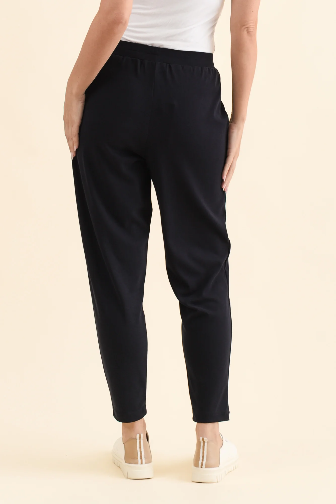 SuedeLuxe Navy Pocket Pants - Image 6