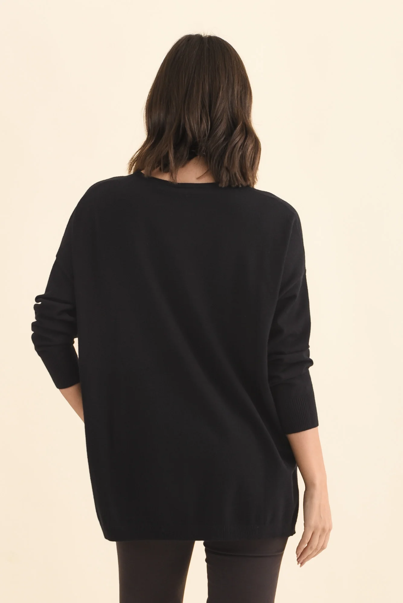 Tanner Black Knit Jumper - Image 4