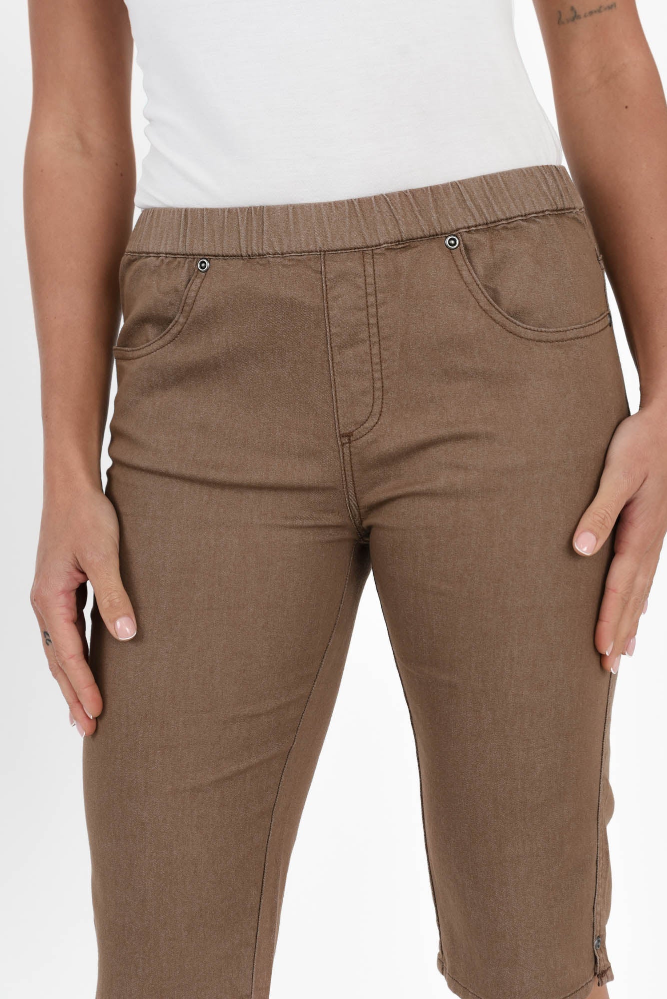 Tora Mocha Stretch Shorts - Image 6
