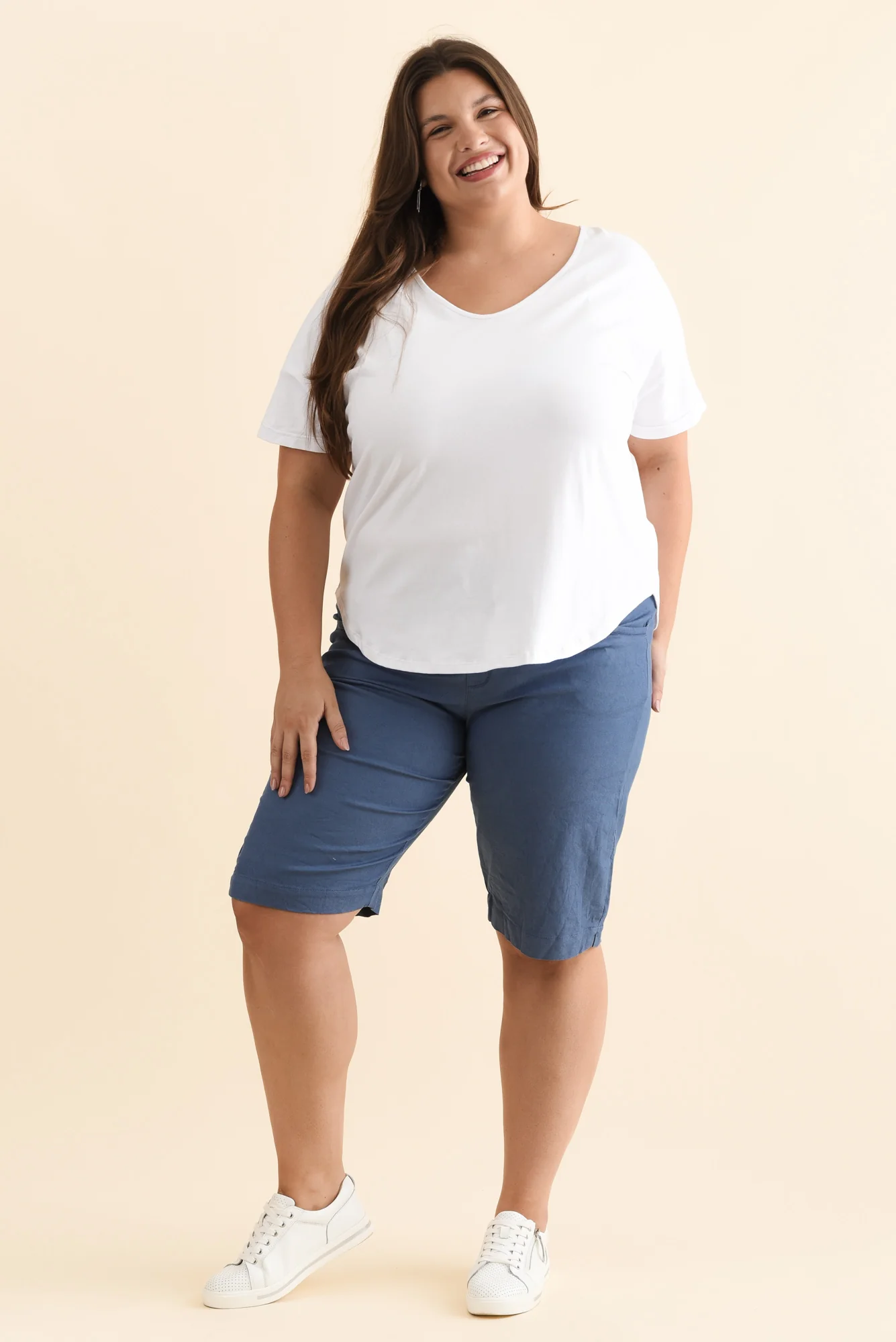 Toronto White Cotton Tee - Image 9