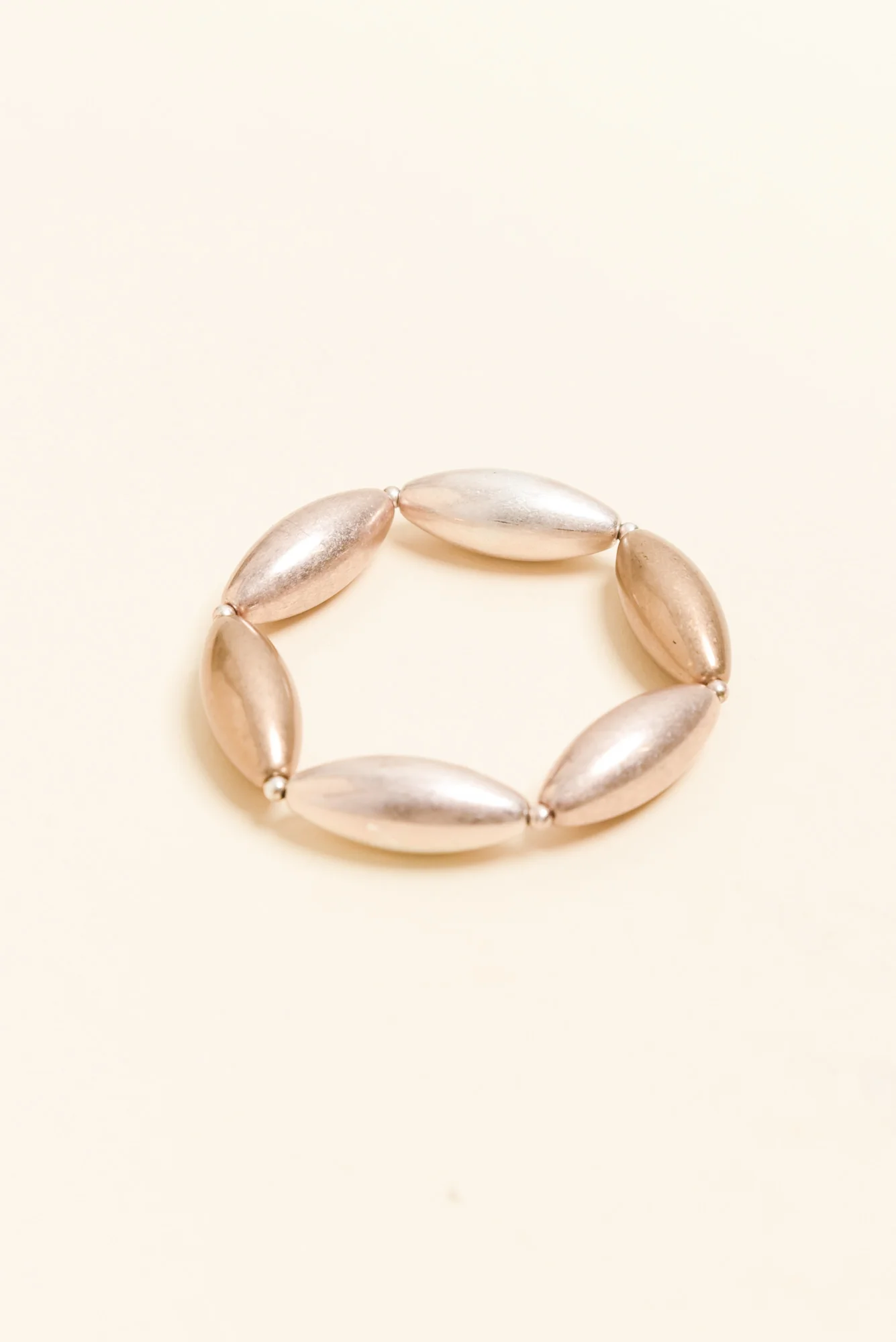 Vella Mixed Metal Beaded Bracelet