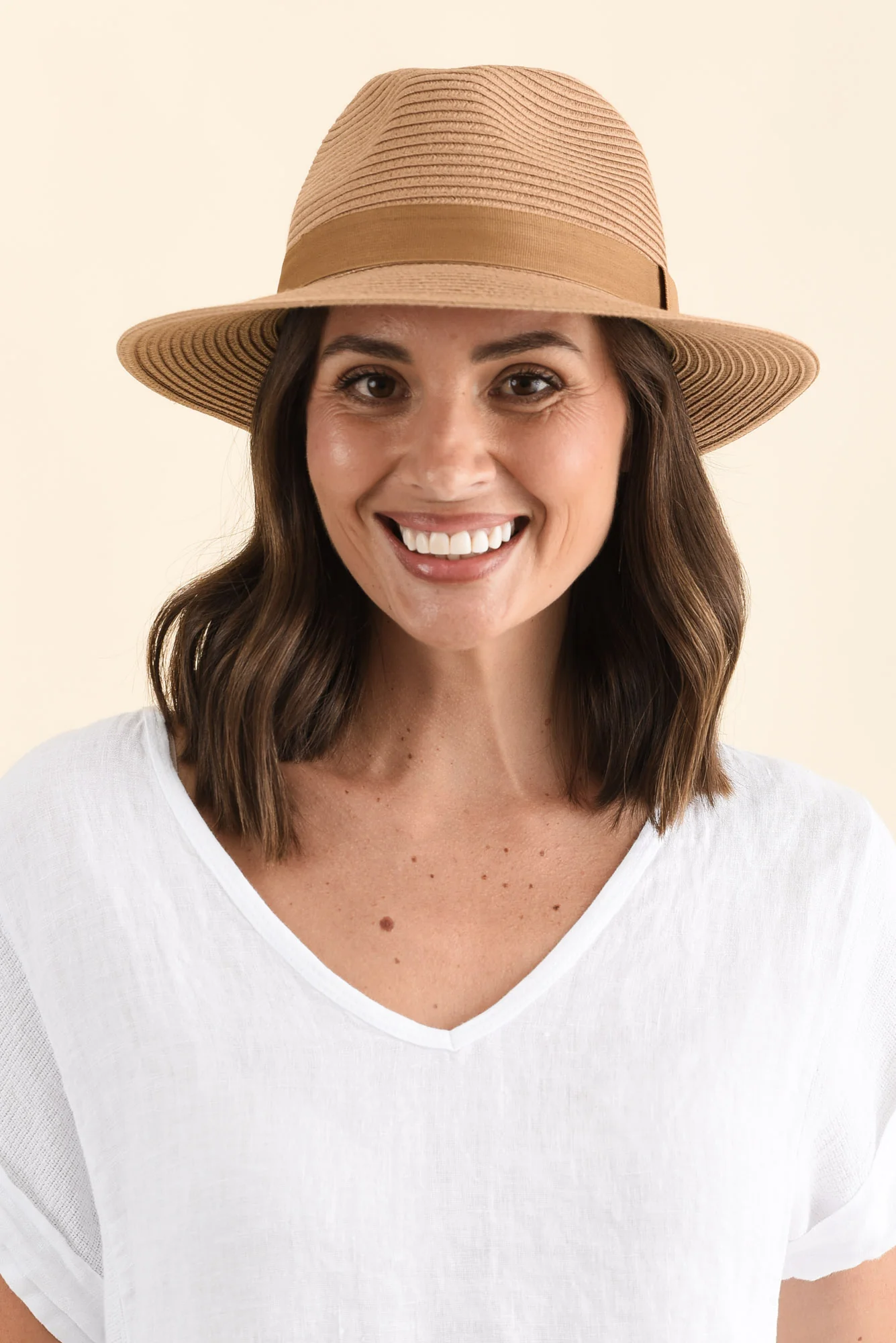 Voyager Caramel Travel Fedora - Image 6