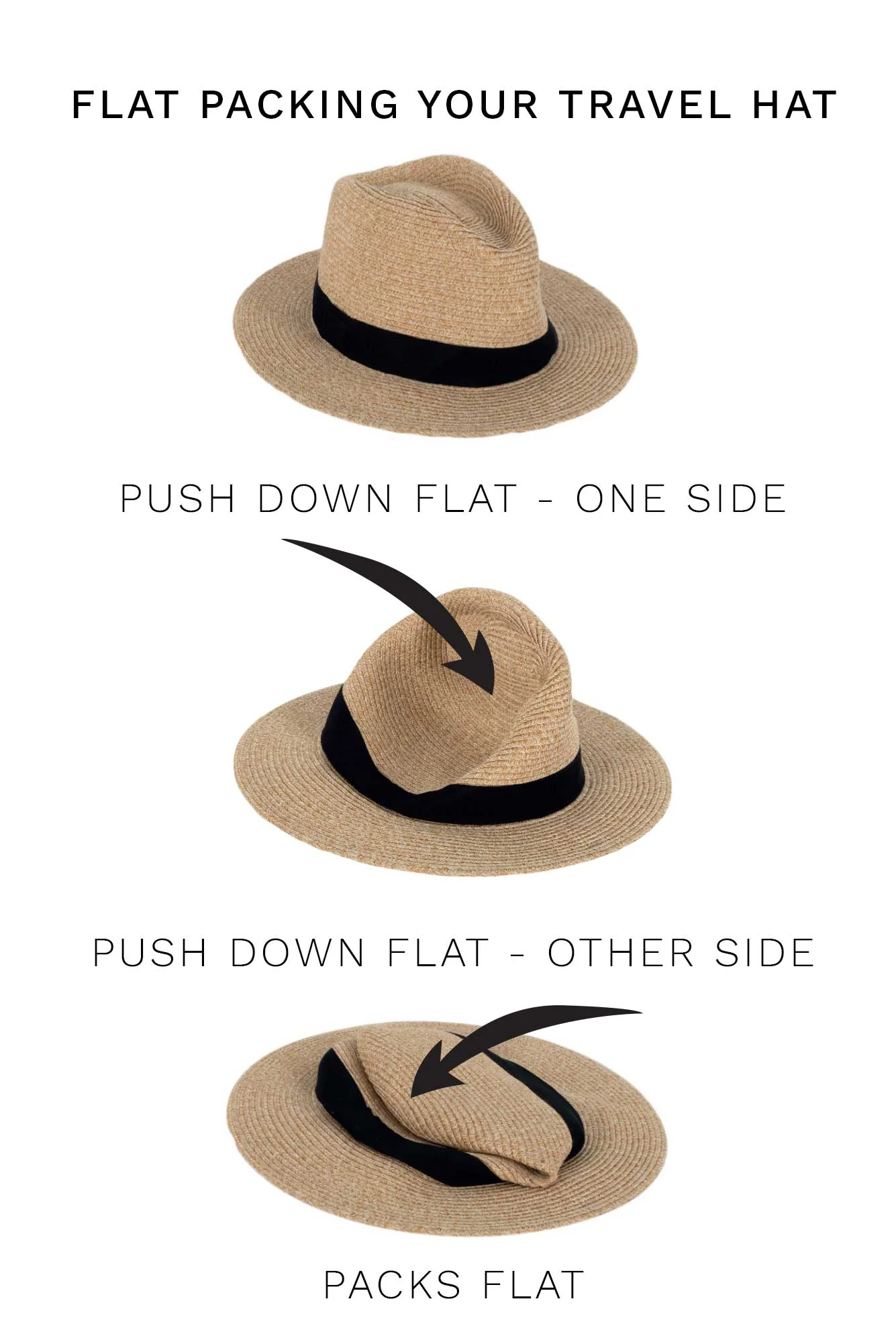 Voyager Natural Travel Fedora - Image 6