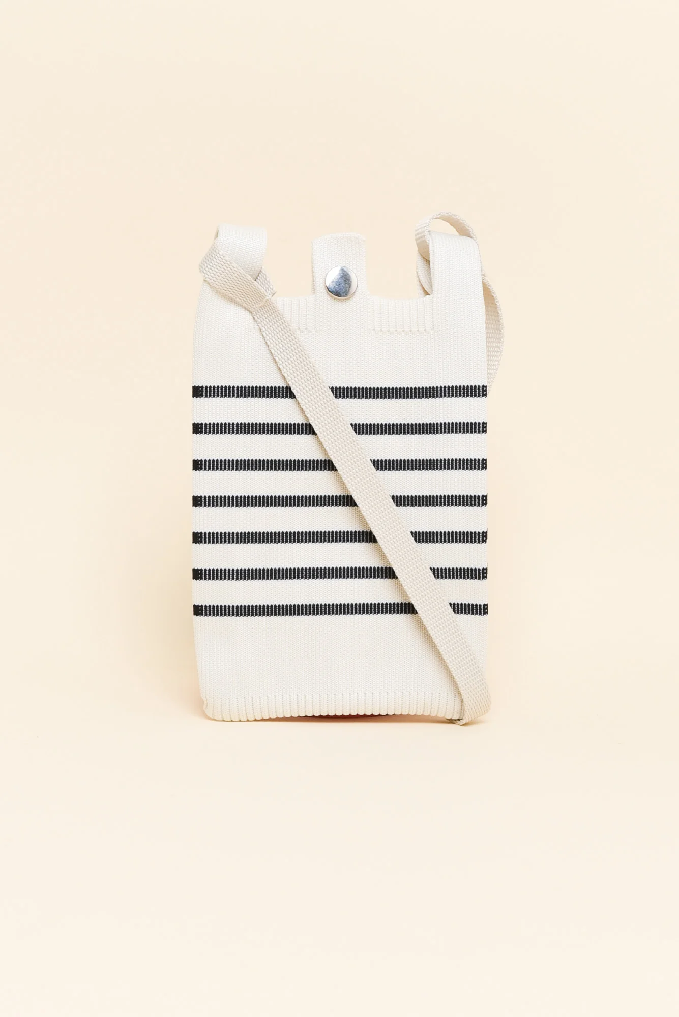 Waverly Black Stripe Phone Bag