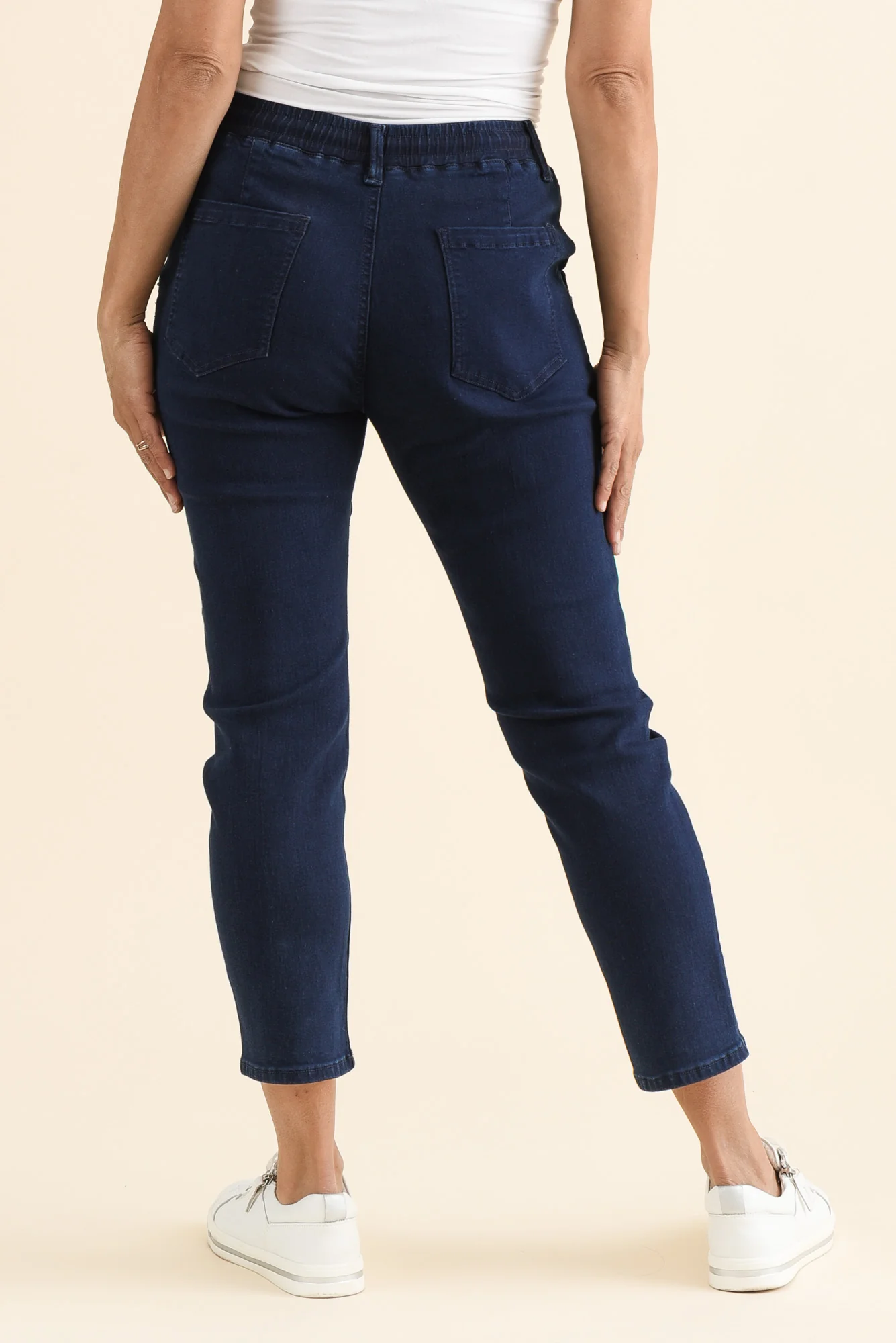 Whistler Navy Cotton Jogger Pants - Image 4