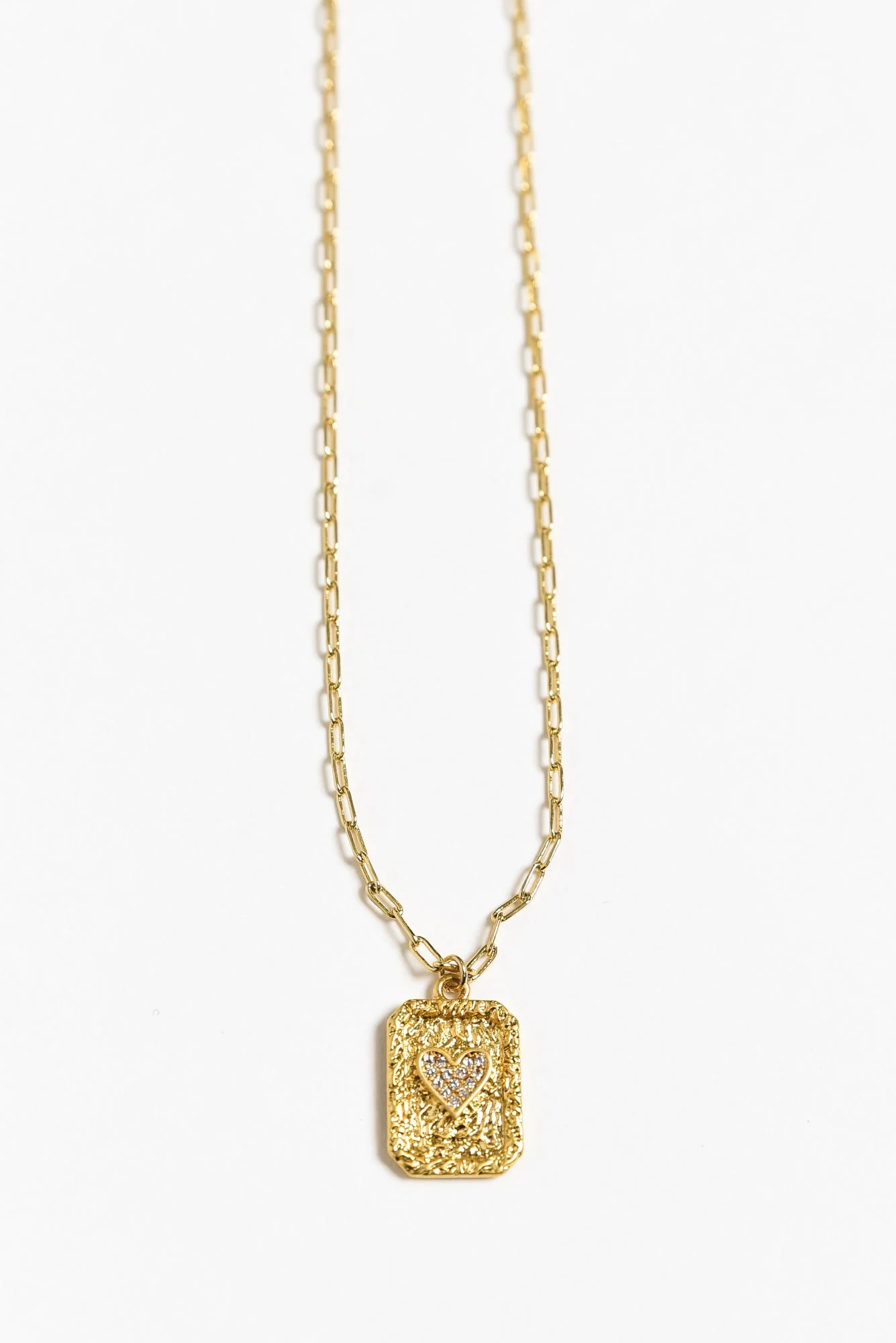 Wrenley Gold Heart Necklace - Image 2
