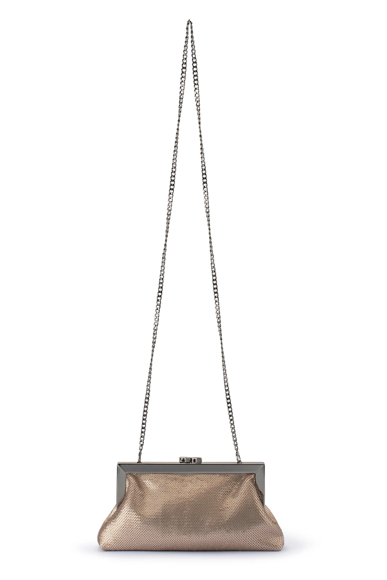 Zephyr Champagne Sequin Clutch - Image 6